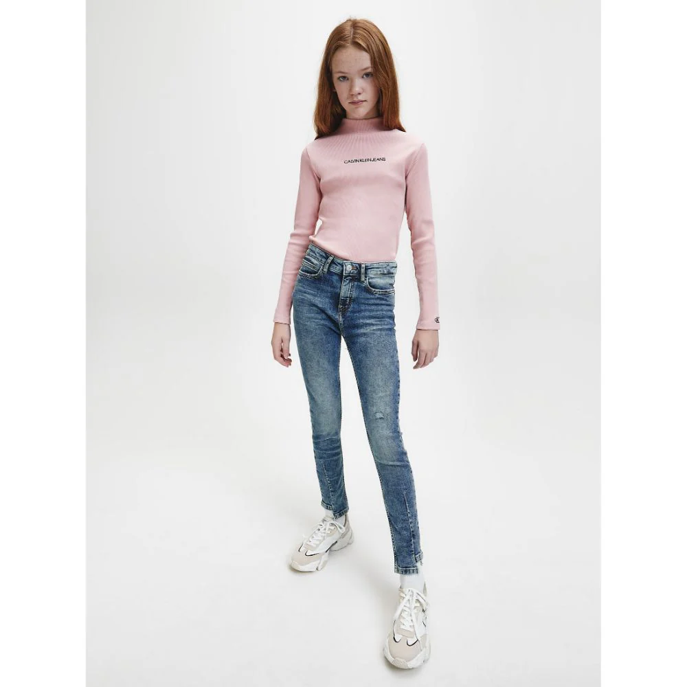 Calvin klein  - Girls -  skinny high rise ankle jeans - Image 5