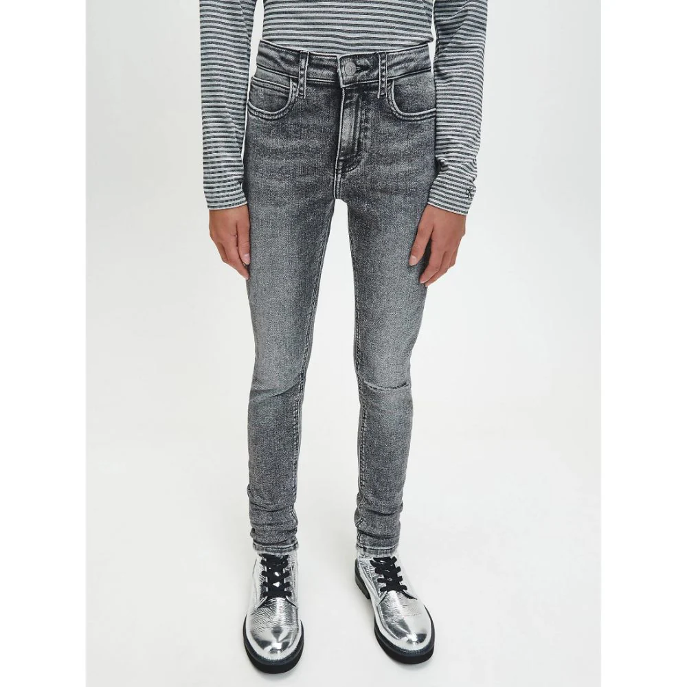 Calvin Klein  - Girls -  Skinny Mid Rise Jeans - Image 2