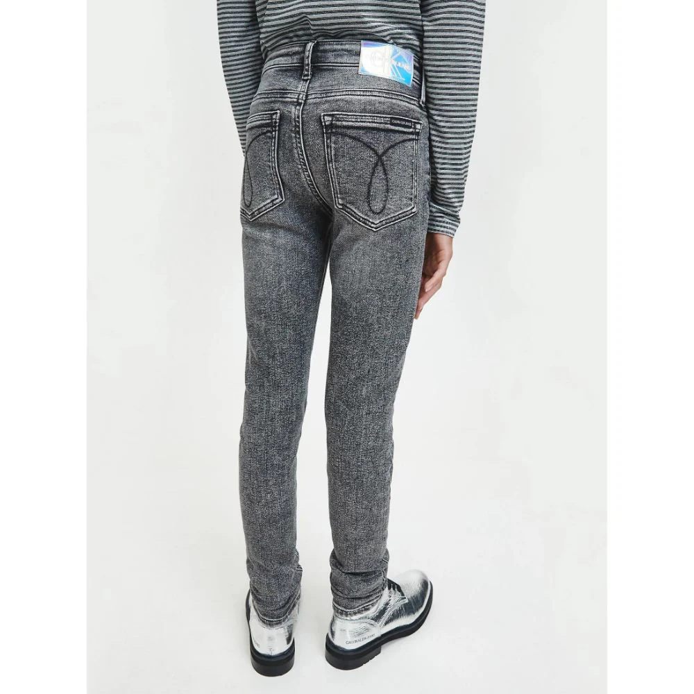 Calvin Klein  - Girls -  Skinny Mid Rise Jeans - Image 4