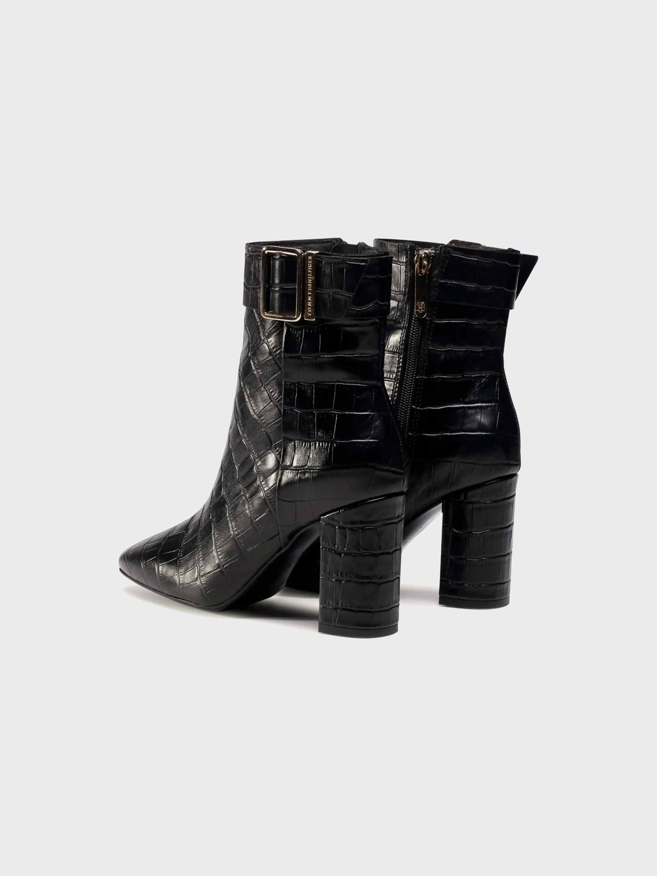Tommy Hilfiger - Croco Look High Heel - Image 3