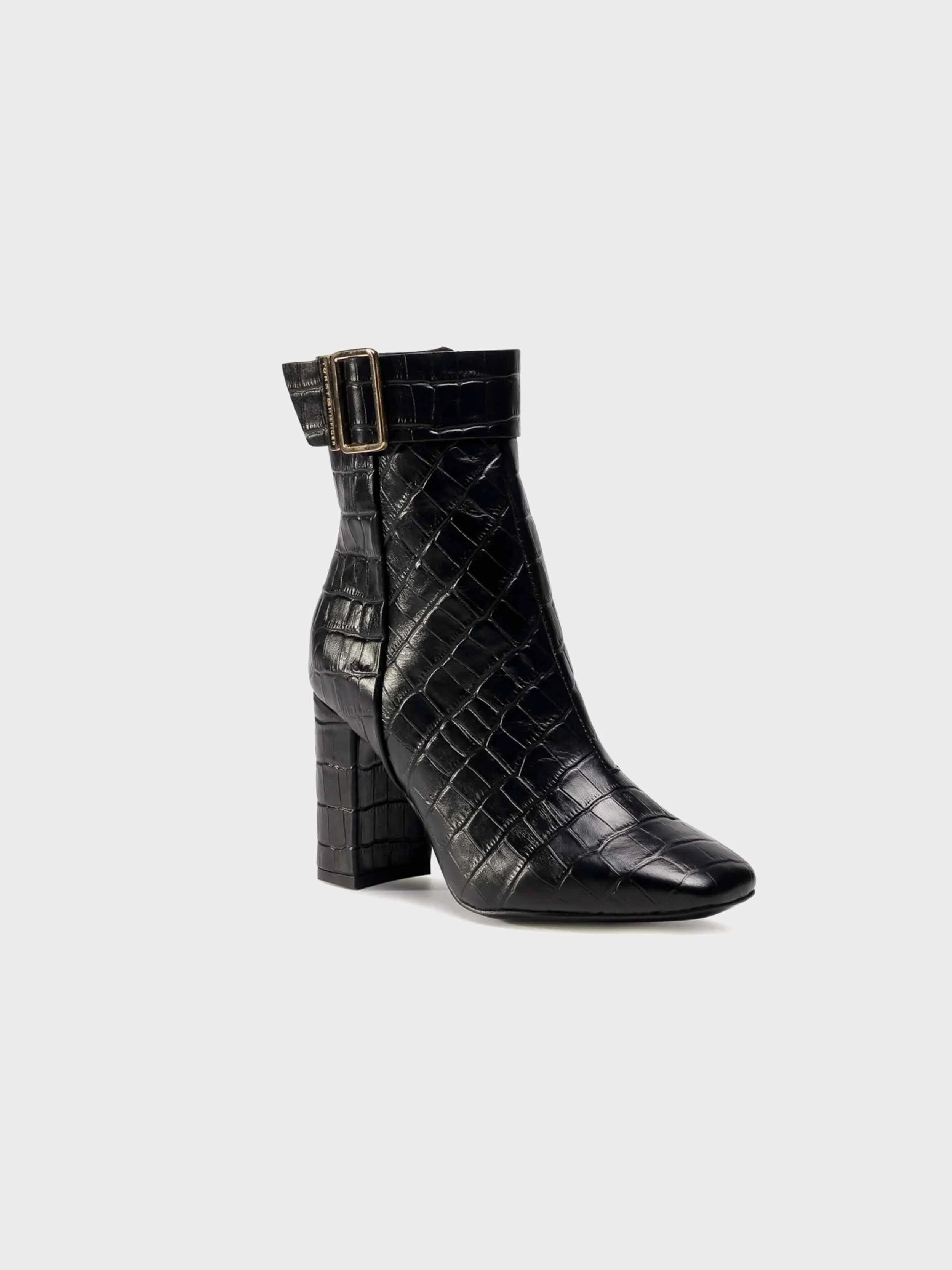 Tommy Hilfiger - Croco Look High Heel - Image 4