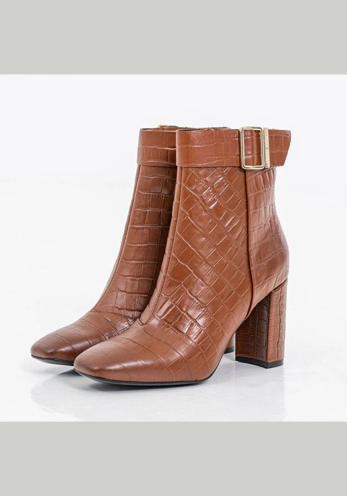 Tommy Hilfiger - Croco Look High Heel - Image 5
