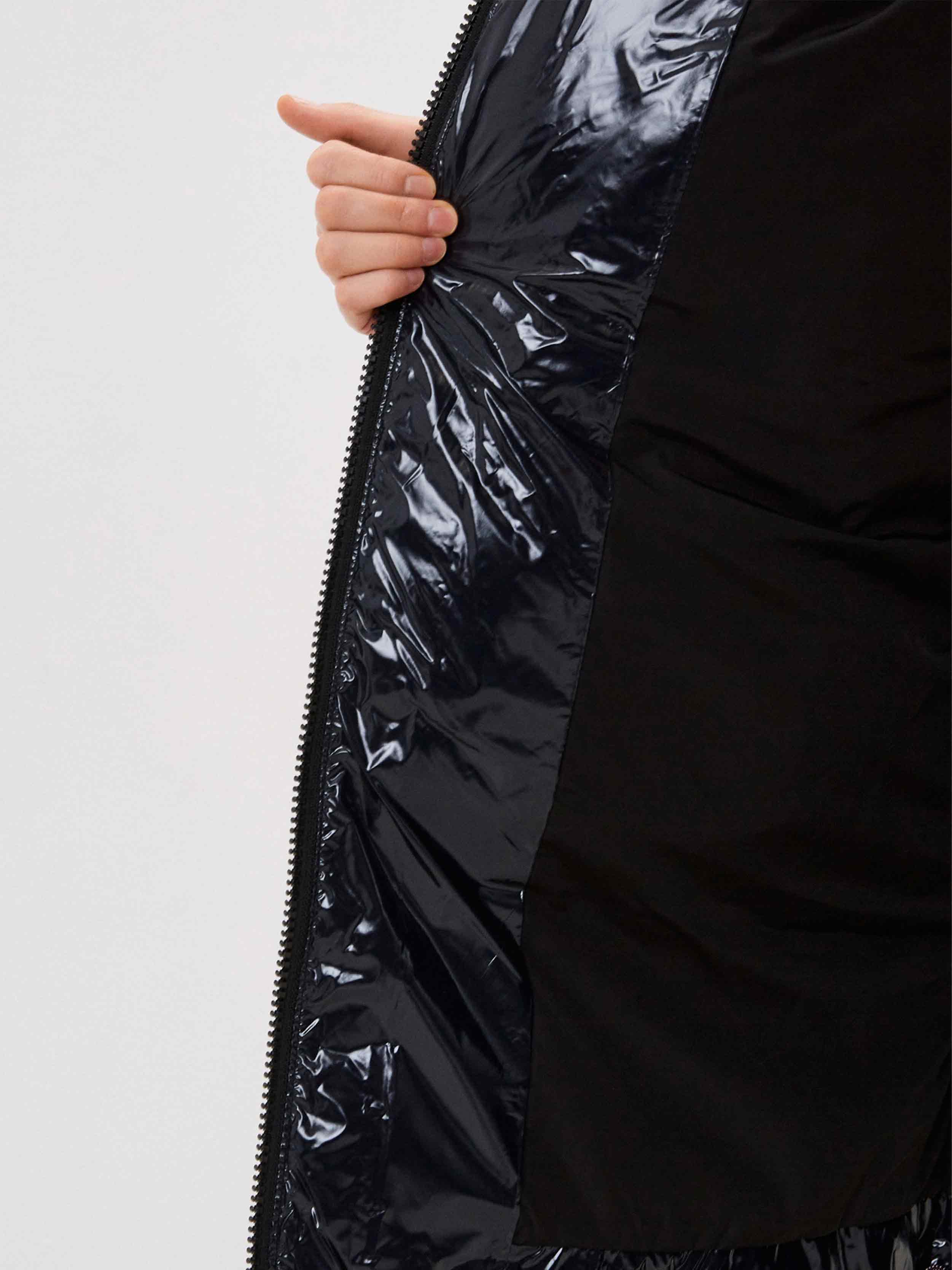 Tommy Hilfiger - Women's Colorblock Down Maxi Jacket Loose Fit - Image 5