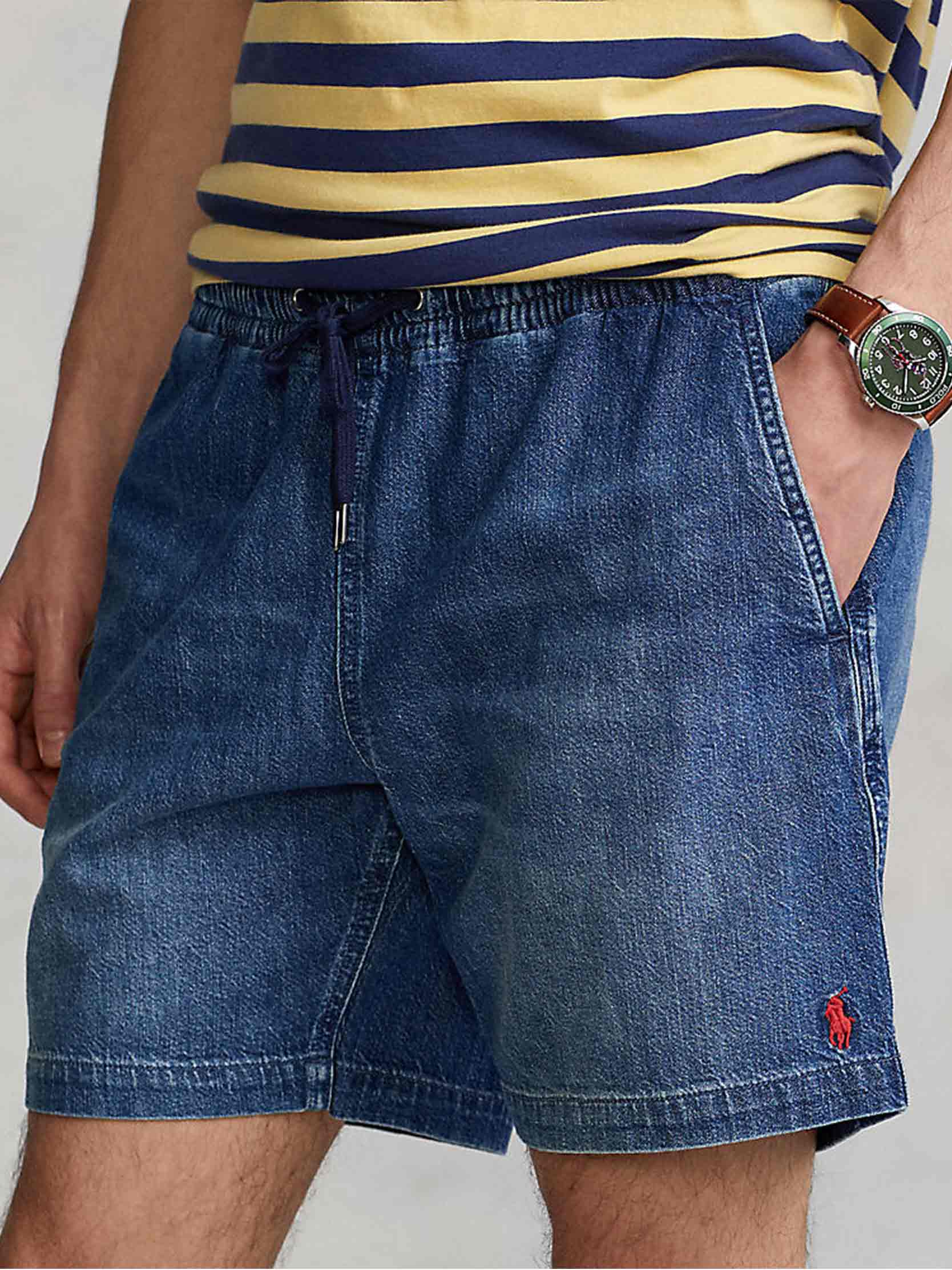 Polo Ralph Lauren - Men's Pocket Prepster Denim Short - Image 5