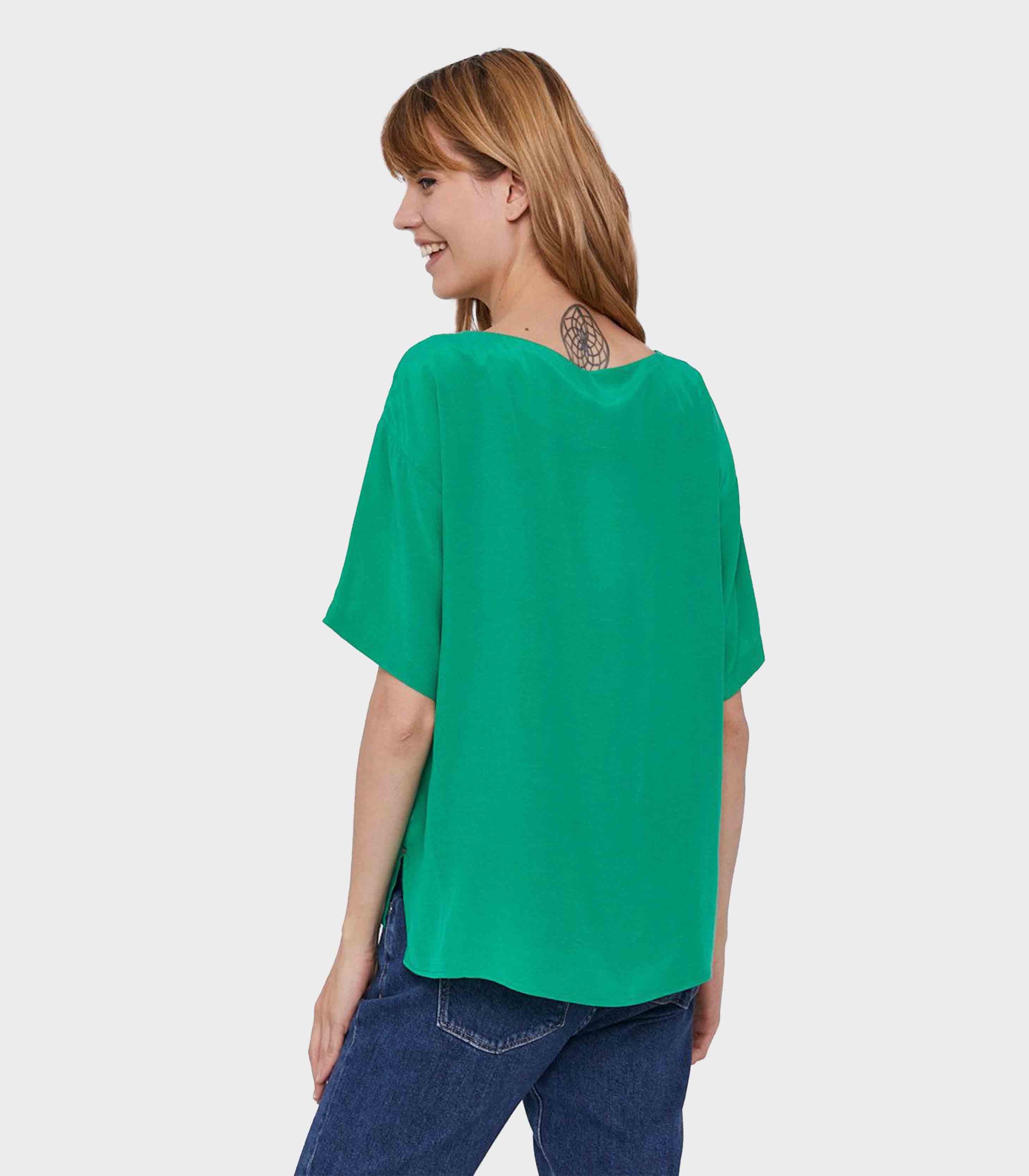 Tommy Hilfiger -  Cotton Oversize Tshirt - Image 3