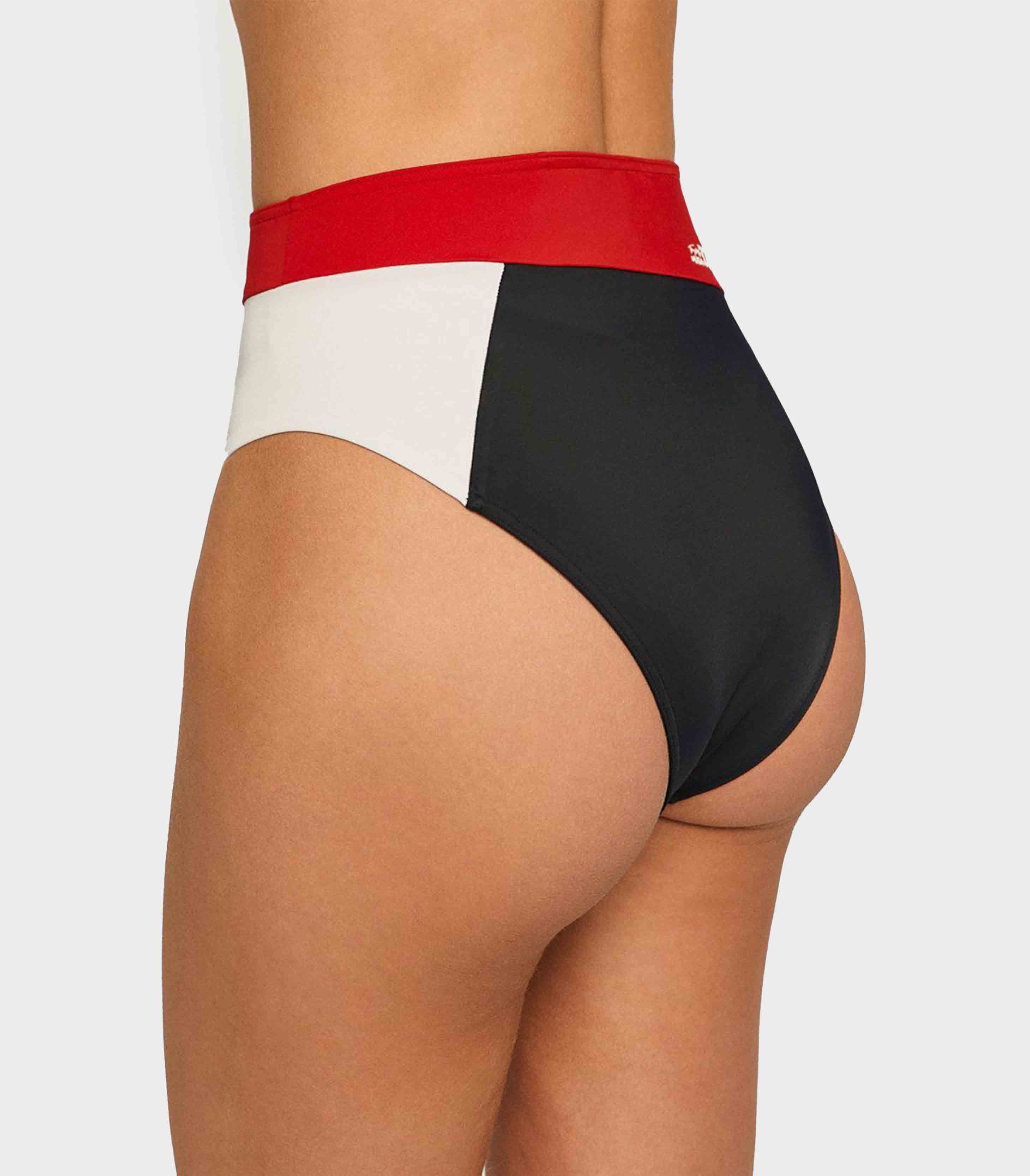 Tommy Hilfiger - Women's Colour-Blocked High Waist Bikini Bottoms - Image 3