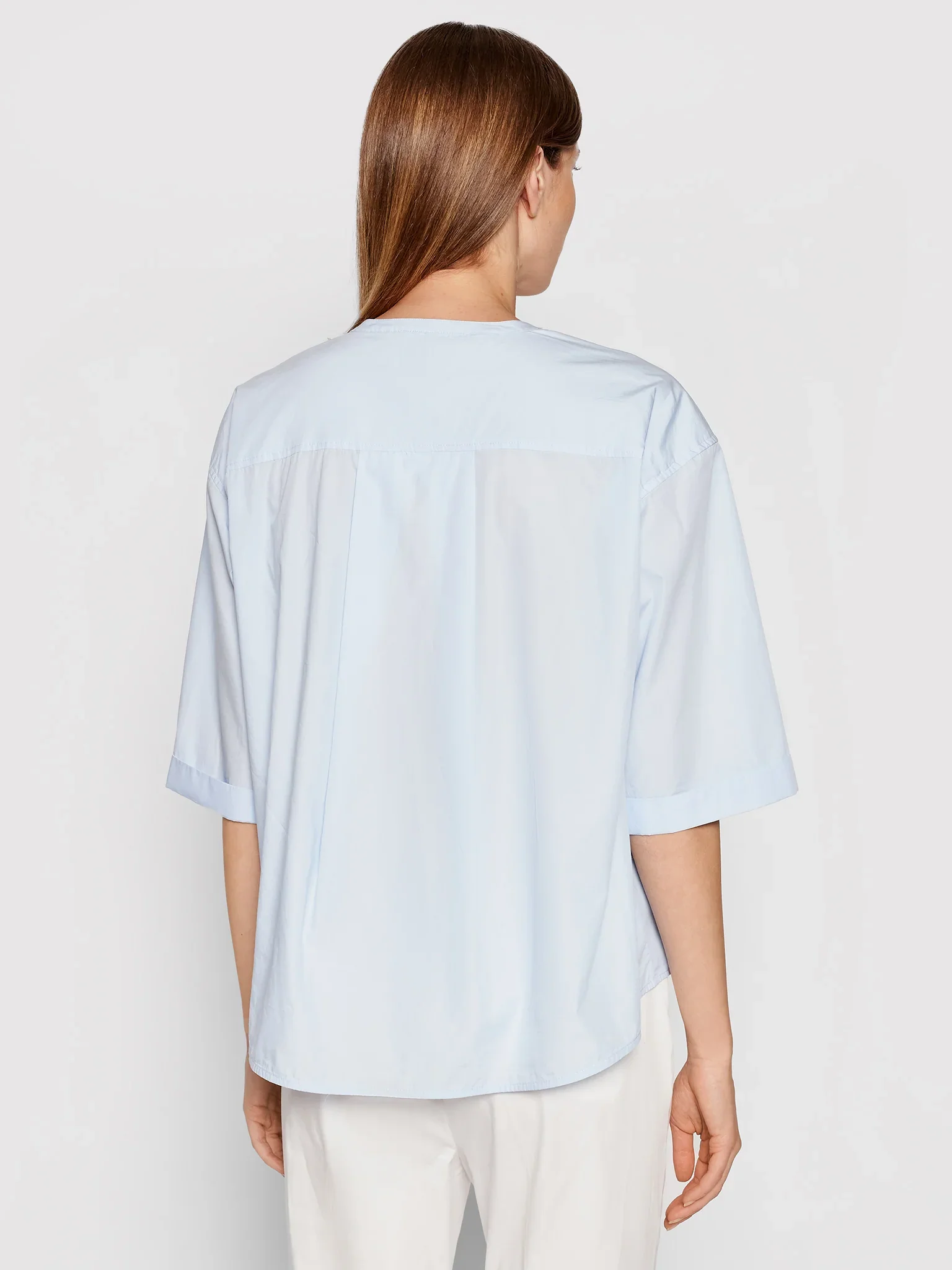 Tommy Hilfiger - Women's Crisp Poplin Relaxed Shirt - Image 4