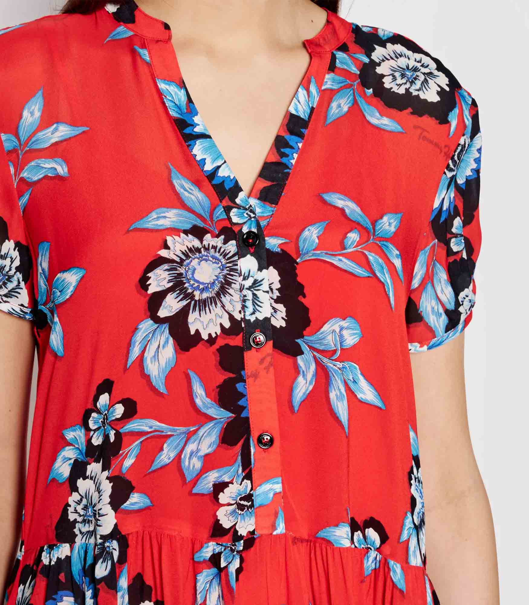 Tommy Hilfiger - Women's Chiffon Floral Dress - Image 5