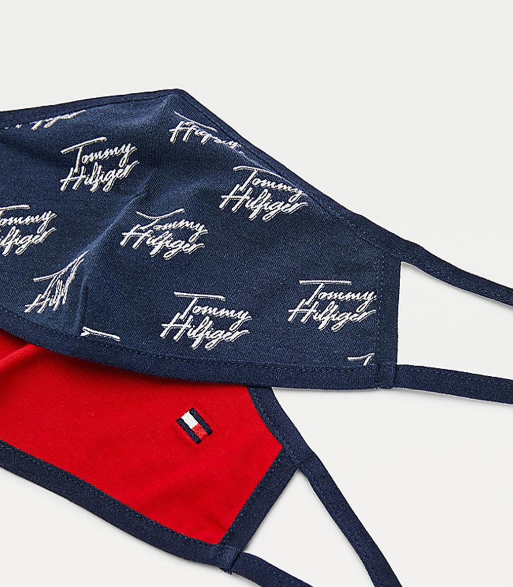 Tommy Hilfiger  - Boys -  Kids Face Covers 2 - Pack , Style Au0au01188 - Image 3