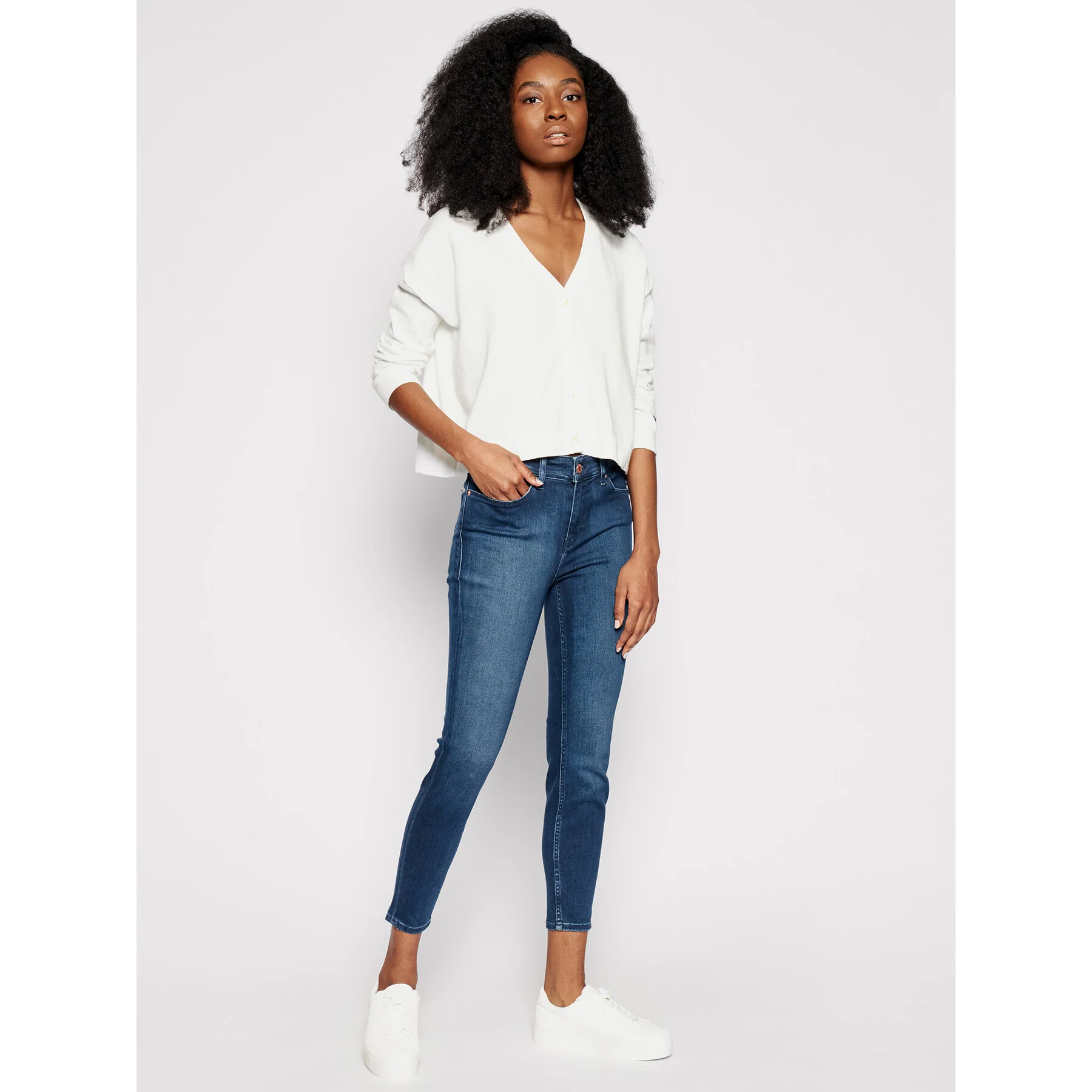 Tommy Hilfiger Jeans - Shape Mid Rise Skinny Faded Jeans - Image 5