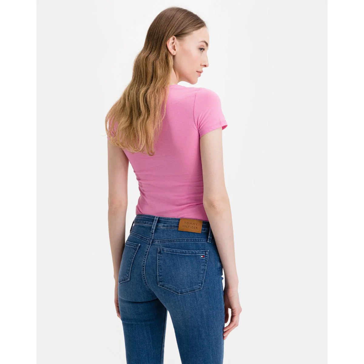 Tommy Hilfiger Jeans - essential skinny logo tee - women - Image 6