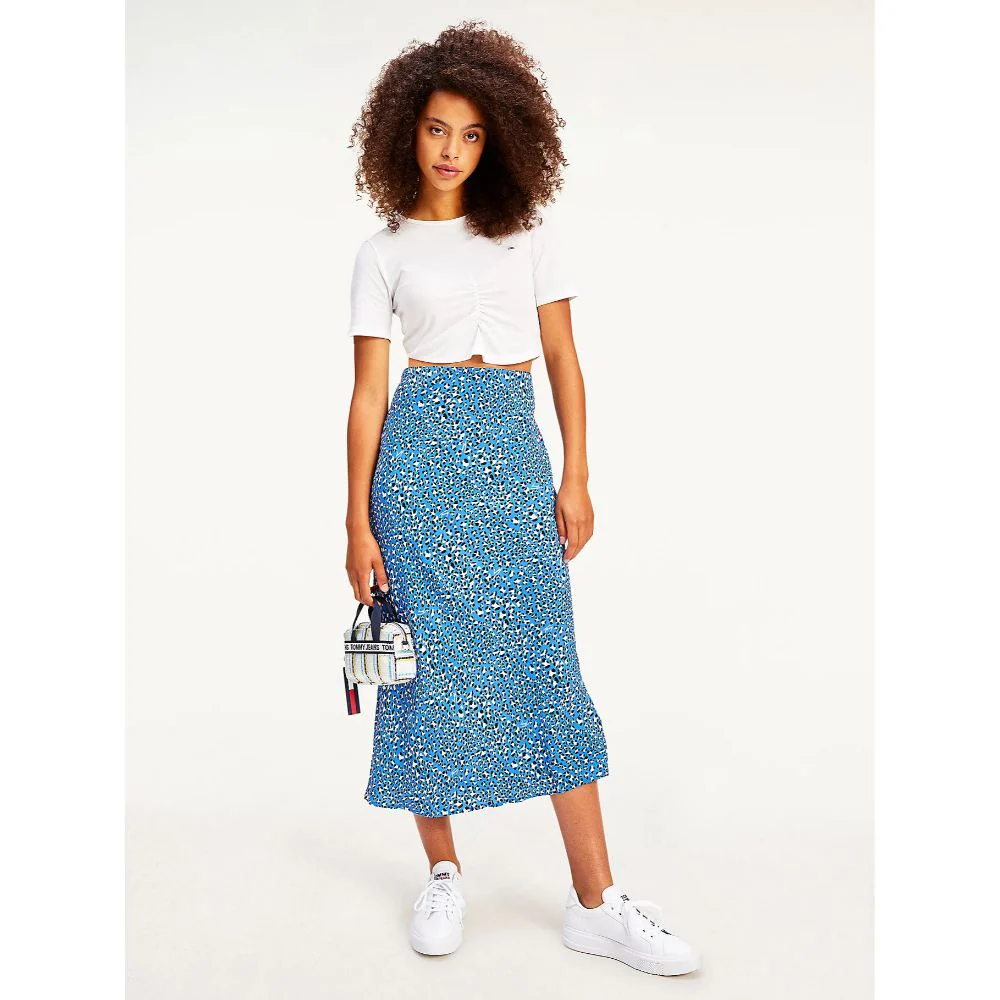 Tommy Hilfiger Jeans - tjw crop ruche top - women - Image 7