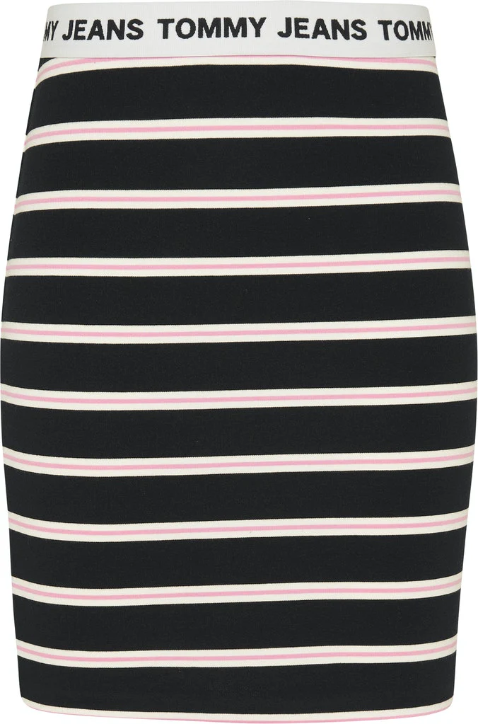 Tommy Hilfiger Jeans - stripe bodycon mid skirt slim fit - women - Image 2