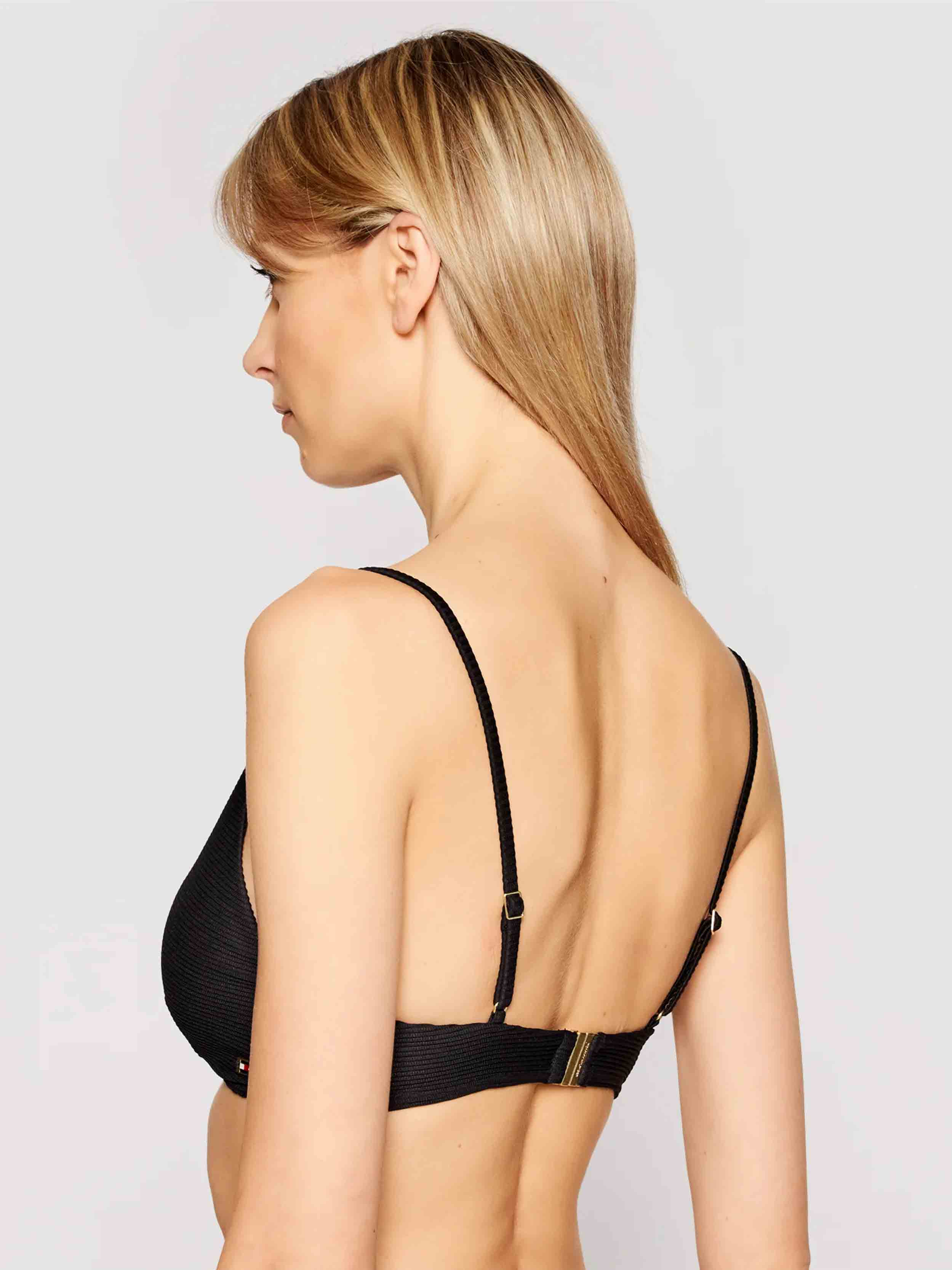 Tommy Hilfiger - Women's Ribbed Triangle Bikini Top - Image 4
