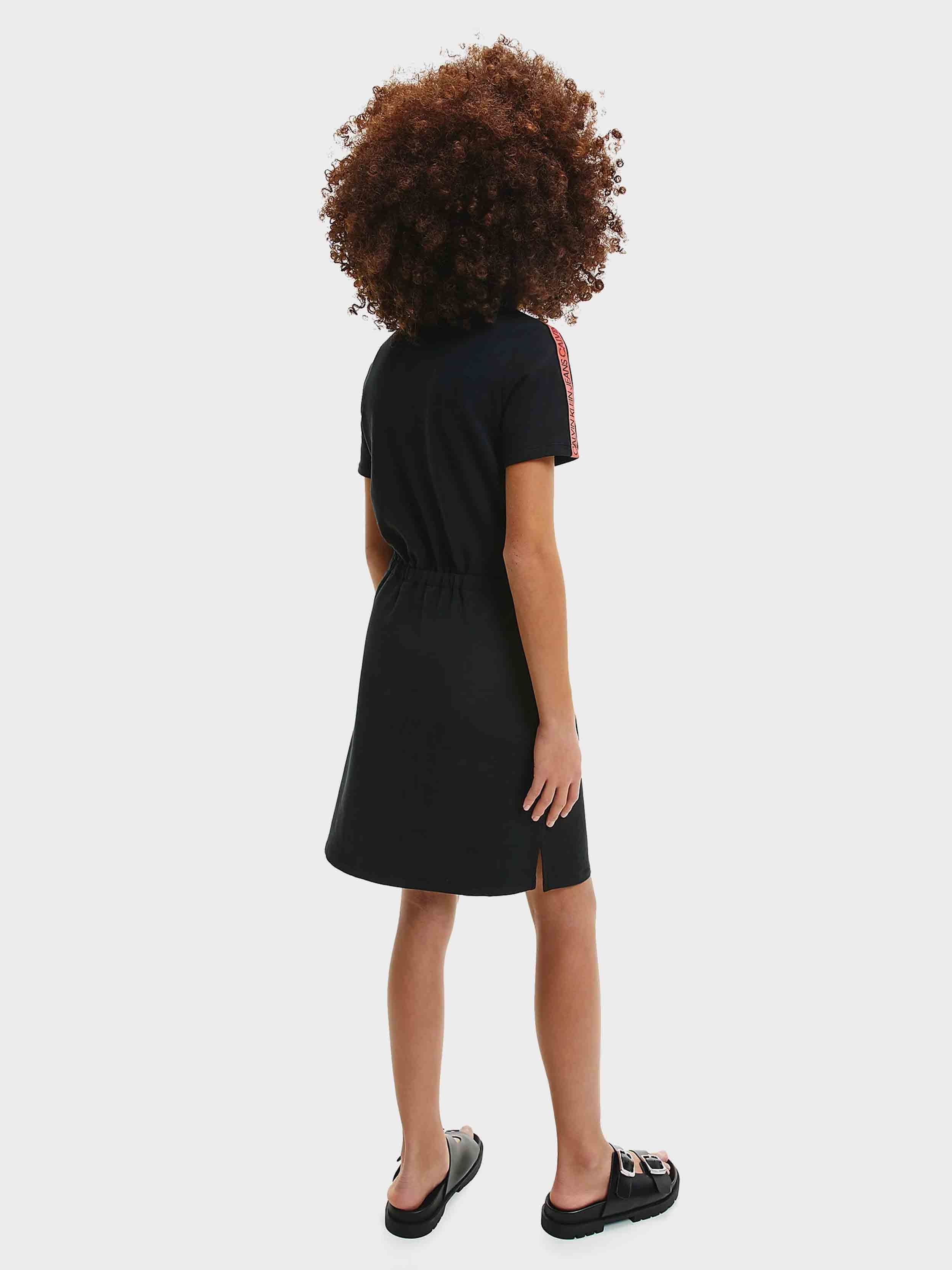 Calvin Klein - Girls' Logo Tape T-Shirt Dress - Image 3