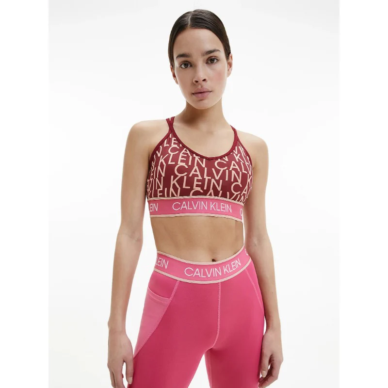 Calvin klein - low impact sports bra - women - Image 10