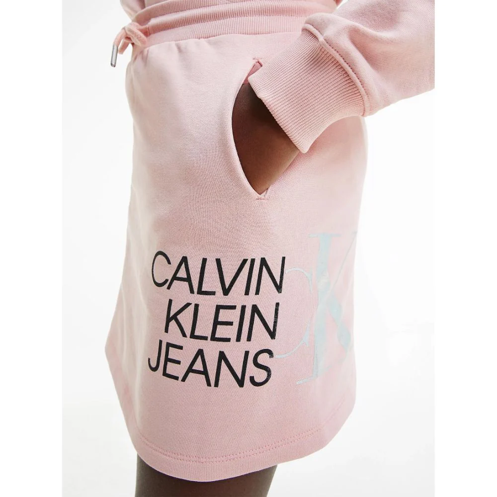 Calvin Klein - Girls' Organic Cotton Terry Mini Skirt - Image 6