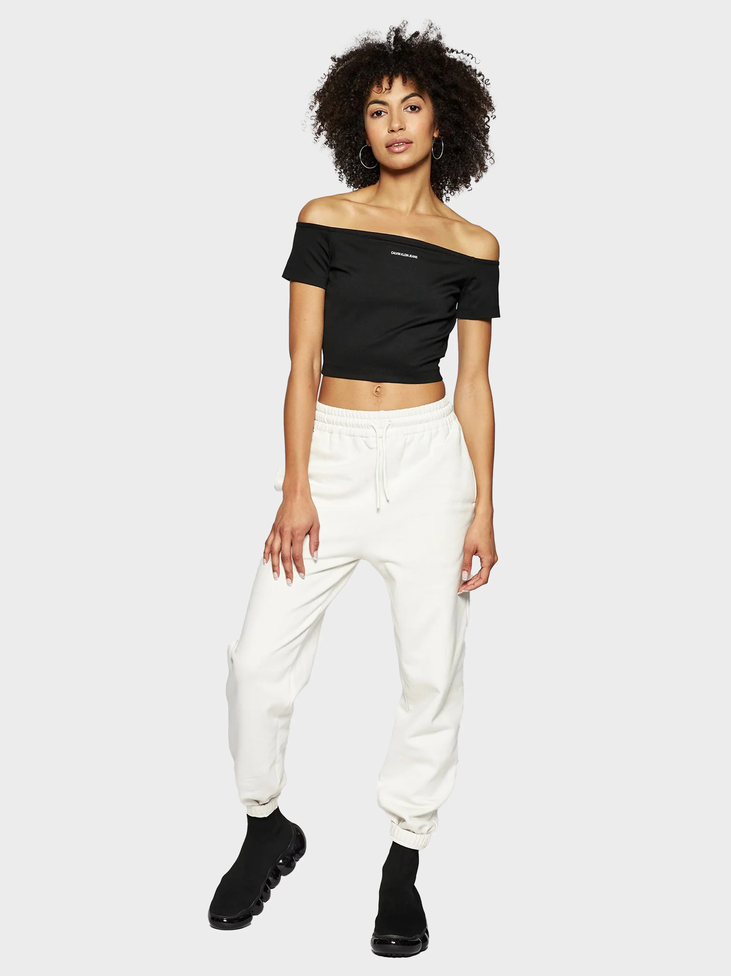 Calvin Klein Jeans - Milano Jersey Off - Shoulder Top - Image 2