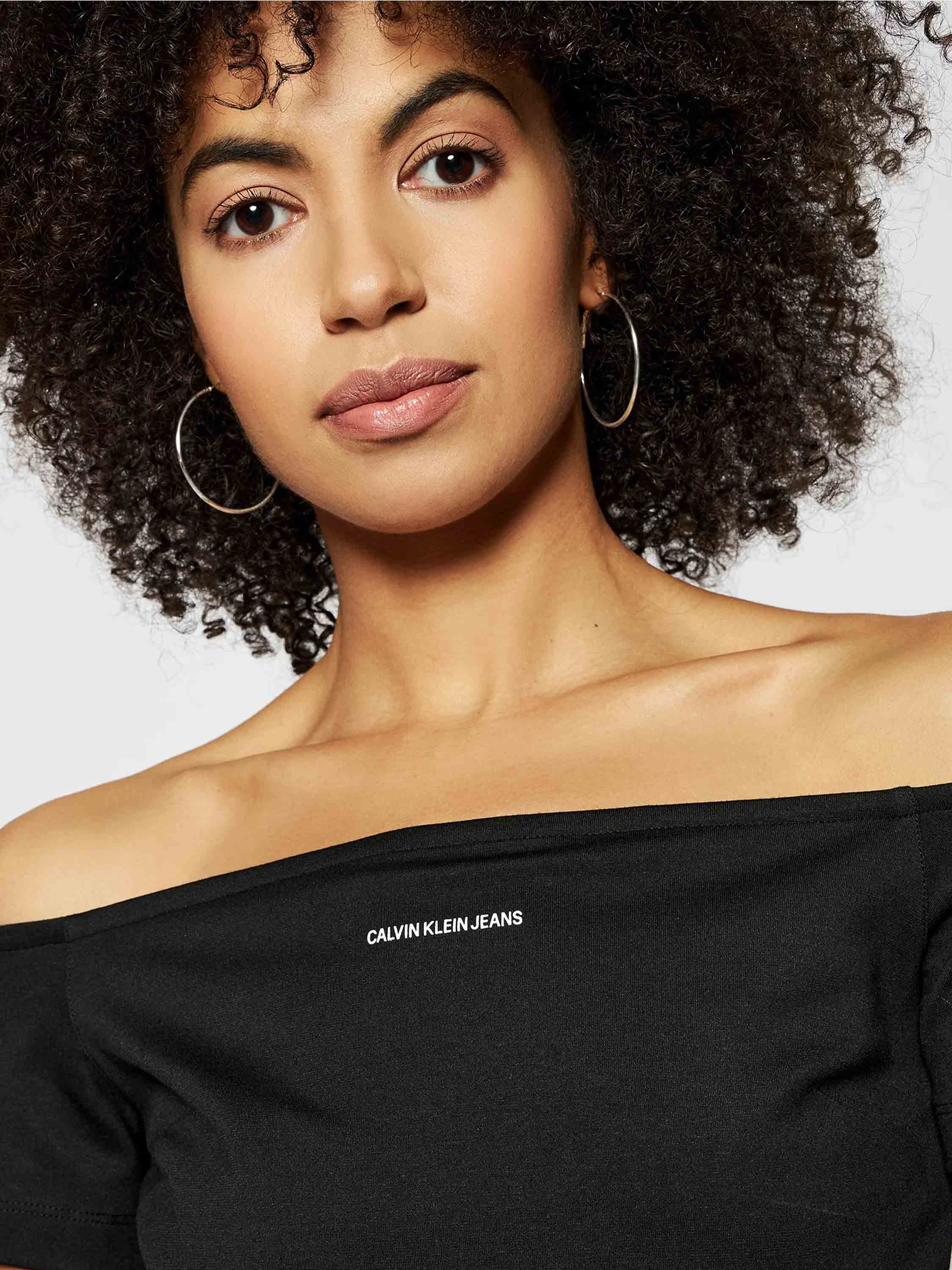 Calvin Klein Jeans - Milano Jersey Off - Shoulder Top - Image 5