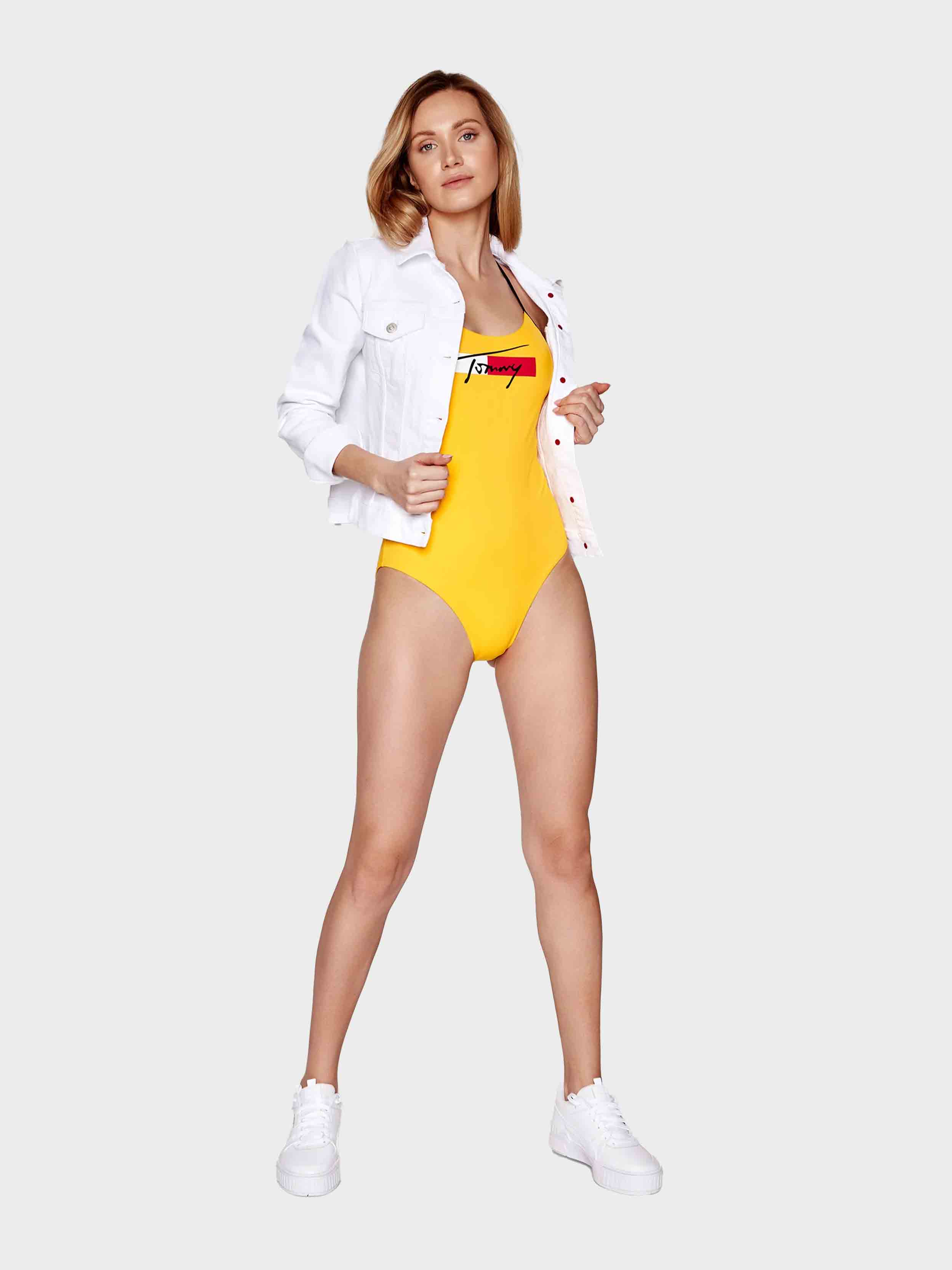 Tommy Hilfiger - Women's Cheeky One-Piece Swimsuit - Image 11