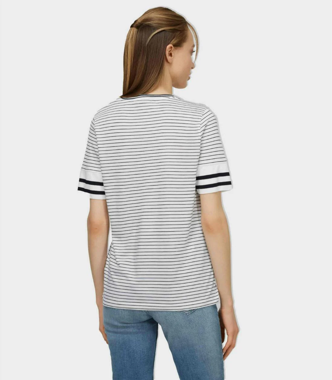 Tommy Hilfiger - Mixed Stripe Crew Neck T-Shirt - Image 11