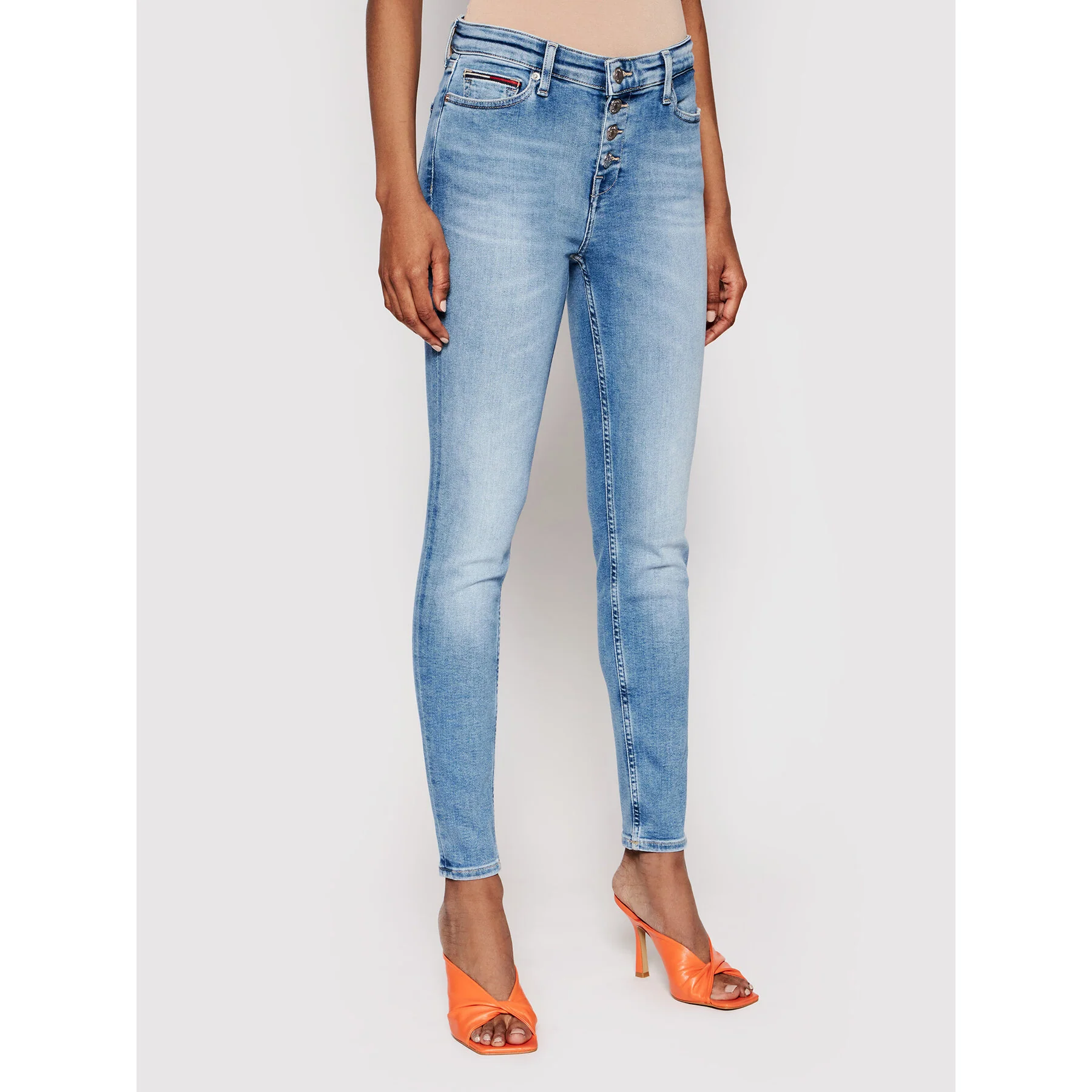 Tommy Hilfiger Jeans - mid rise skinny jeans - women - Image 2