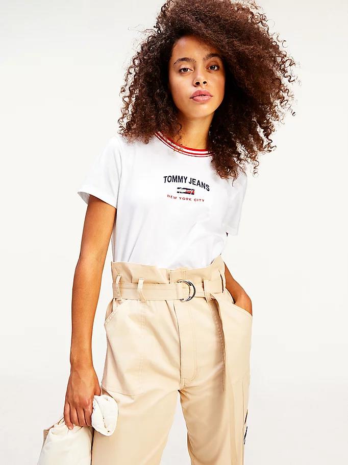 Tommy Hilfiger Jeans - paperbag cargo pant regular fit - women - Image 2