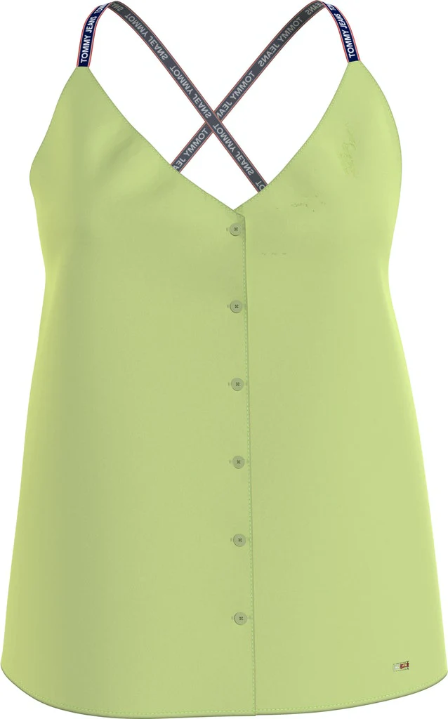 Tommy Hilfiger Jeans - repeat logo tape viscose camisole - women - Image 7