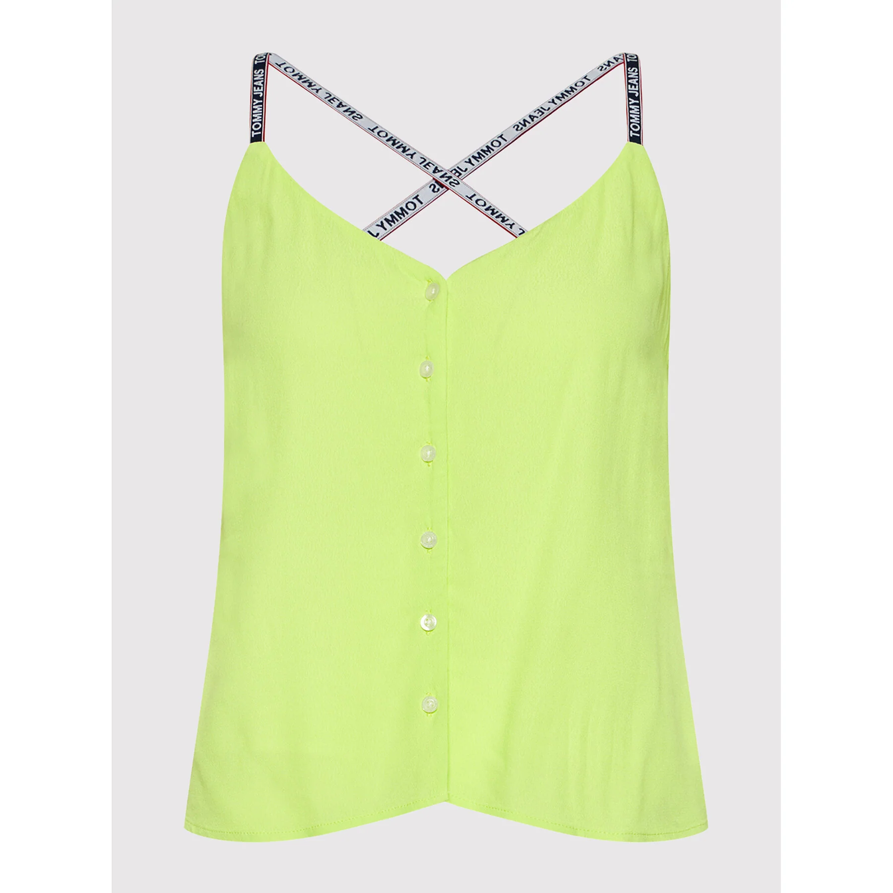Tommy Hilfiger Jeans - repeat logo tape viscose camisole - women - Image 9