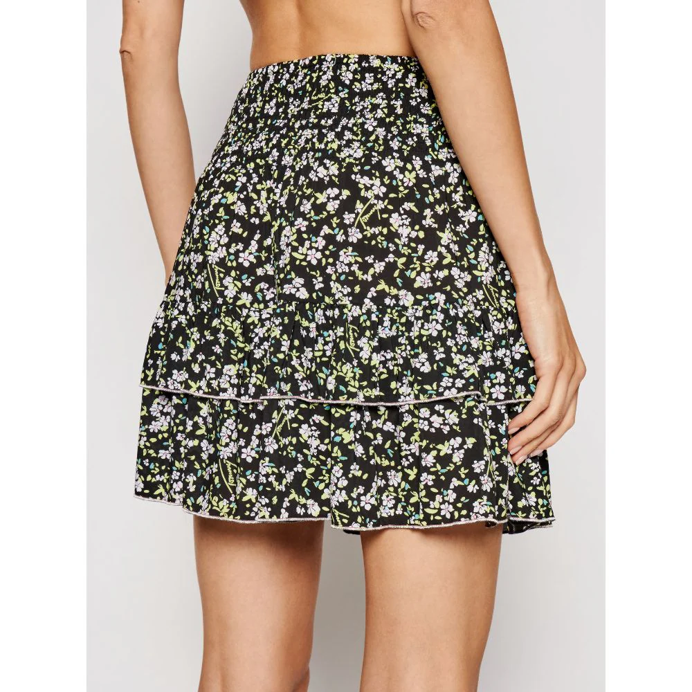 Tommy Hilfiger Jeans - shirred waist viscose floral mini skirt - women - Image 3