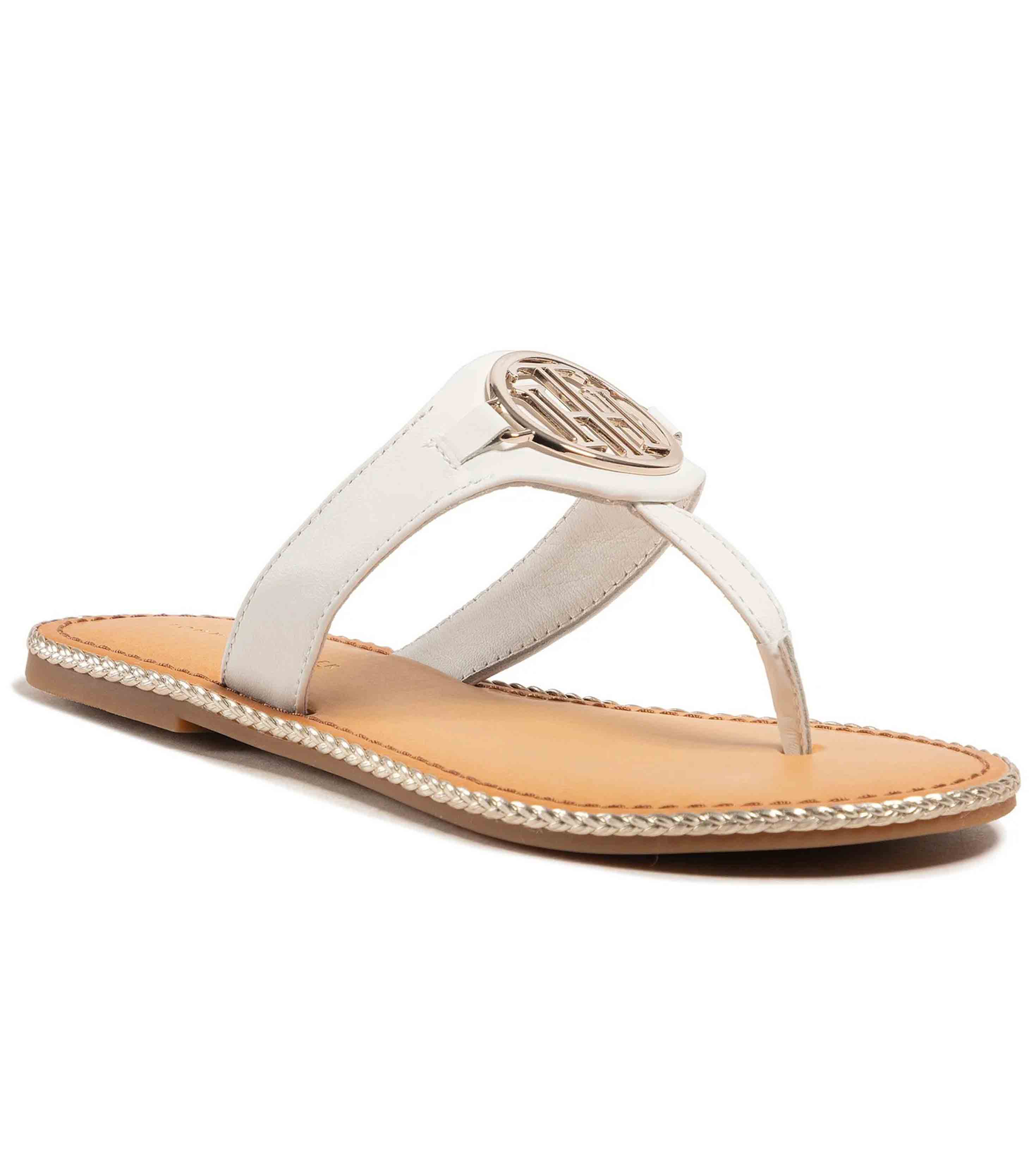 Tommy Hilfiger - Toe separator Essential Leather Flat Sandal - Image 6