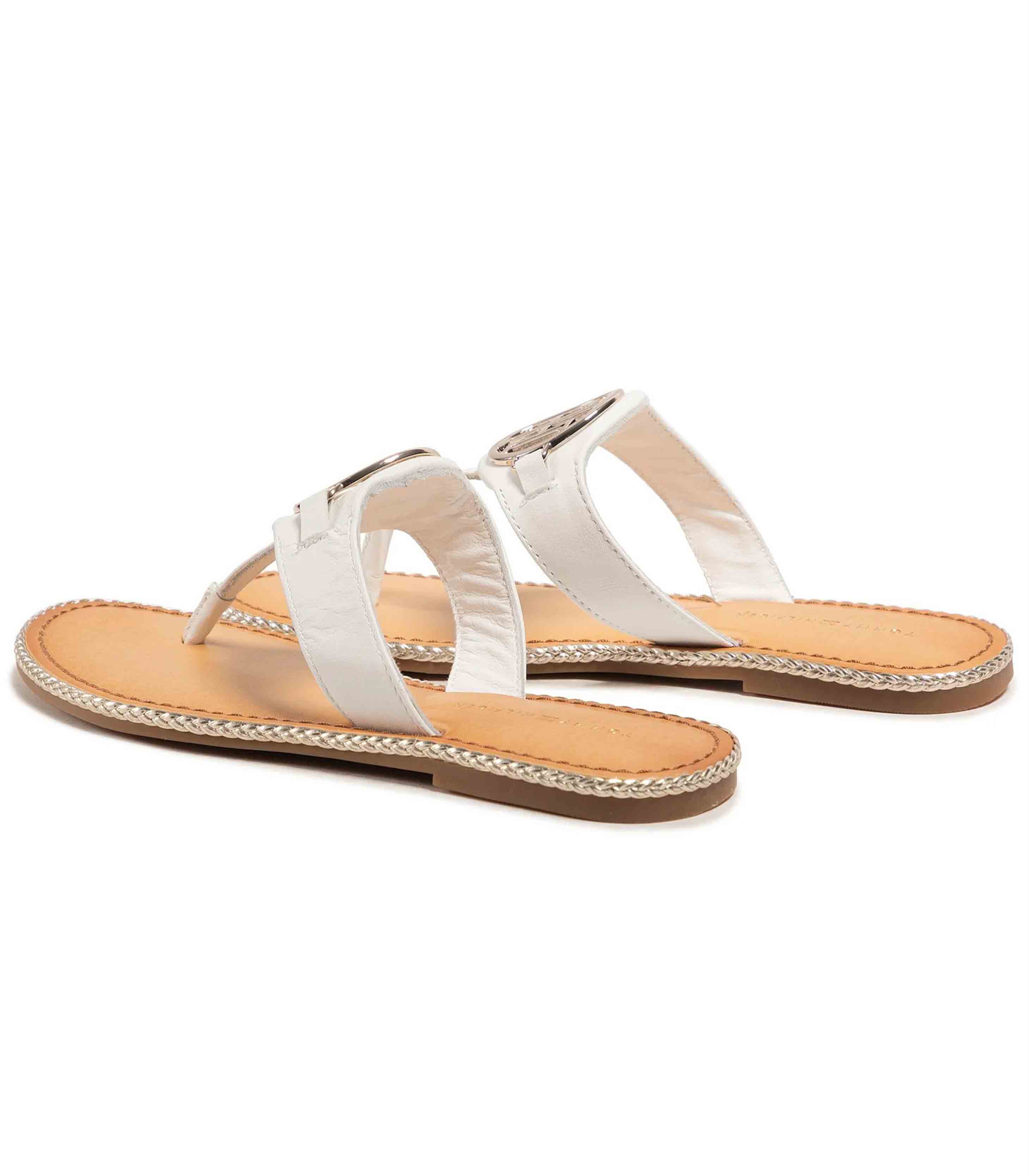 Tommy Hilfiger - Toe separator Essential Leather Flat Sandal - Image 7