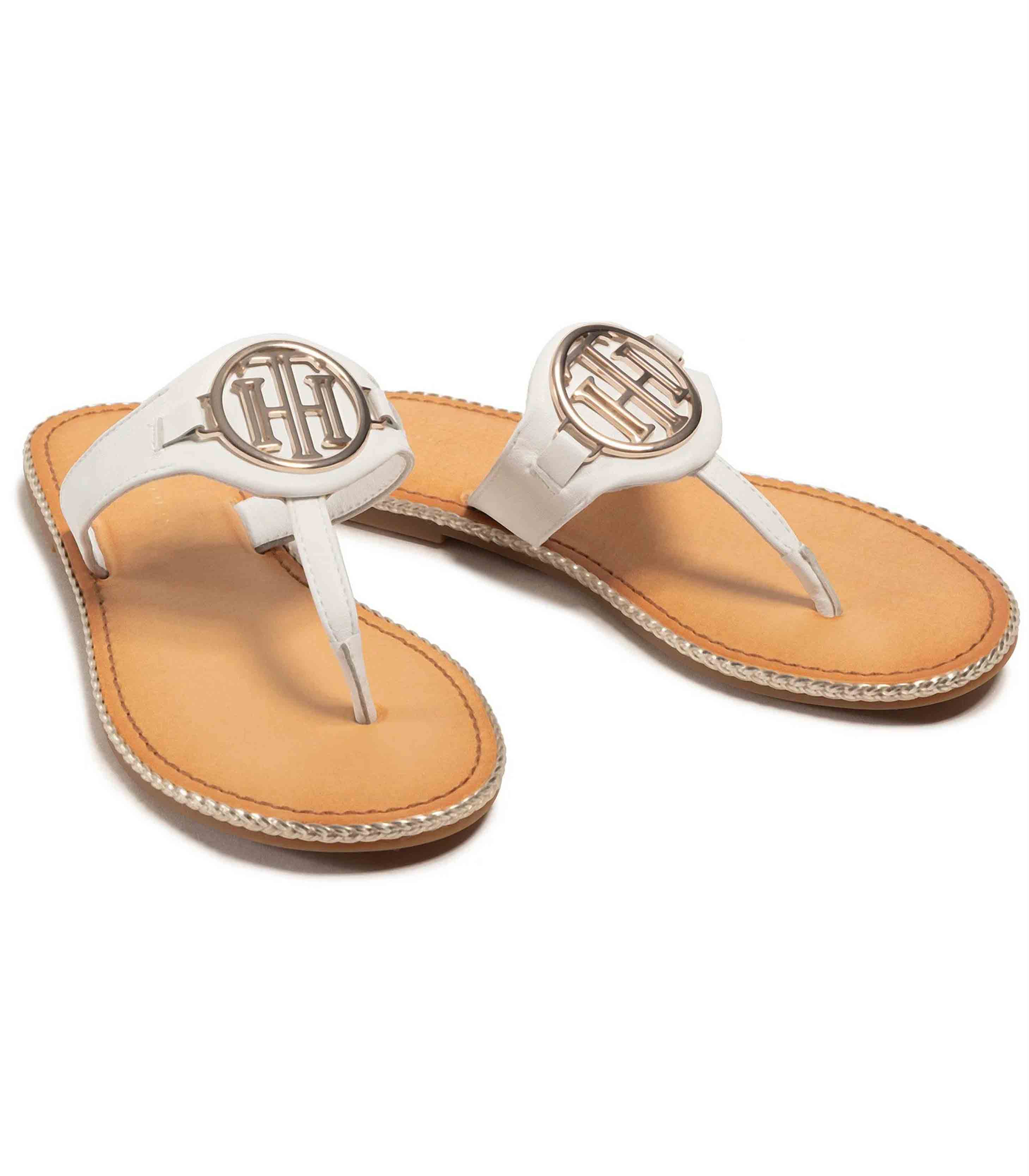 Tommy Hilfiger - Toe separator Essential Leather Flat Sandal - Image 9