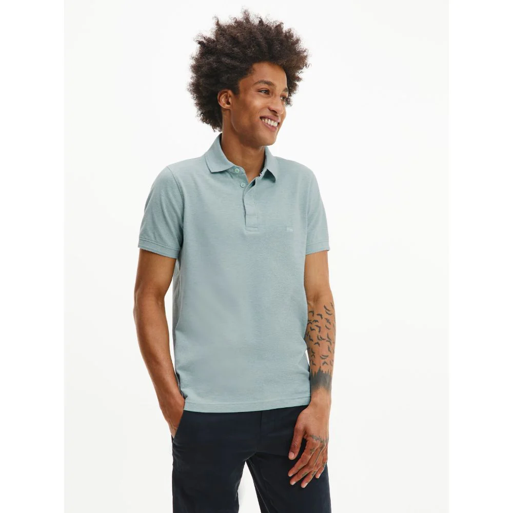 Tommy Hilfiger - Men's Stretch Organic Cotton Slim Fit Polo - Image 4