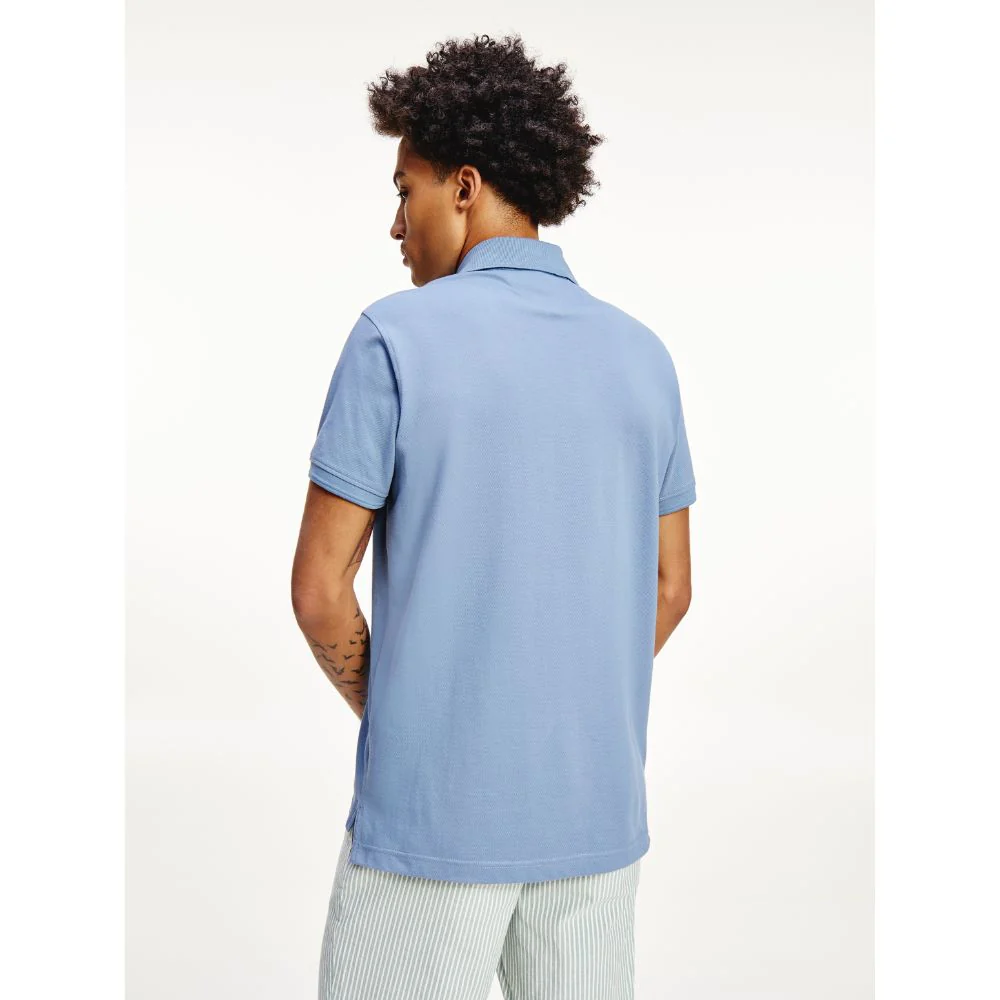 Tommy Hilfiger - Men's Stretch Organic Cotton Slim Fit Polo - Image 8