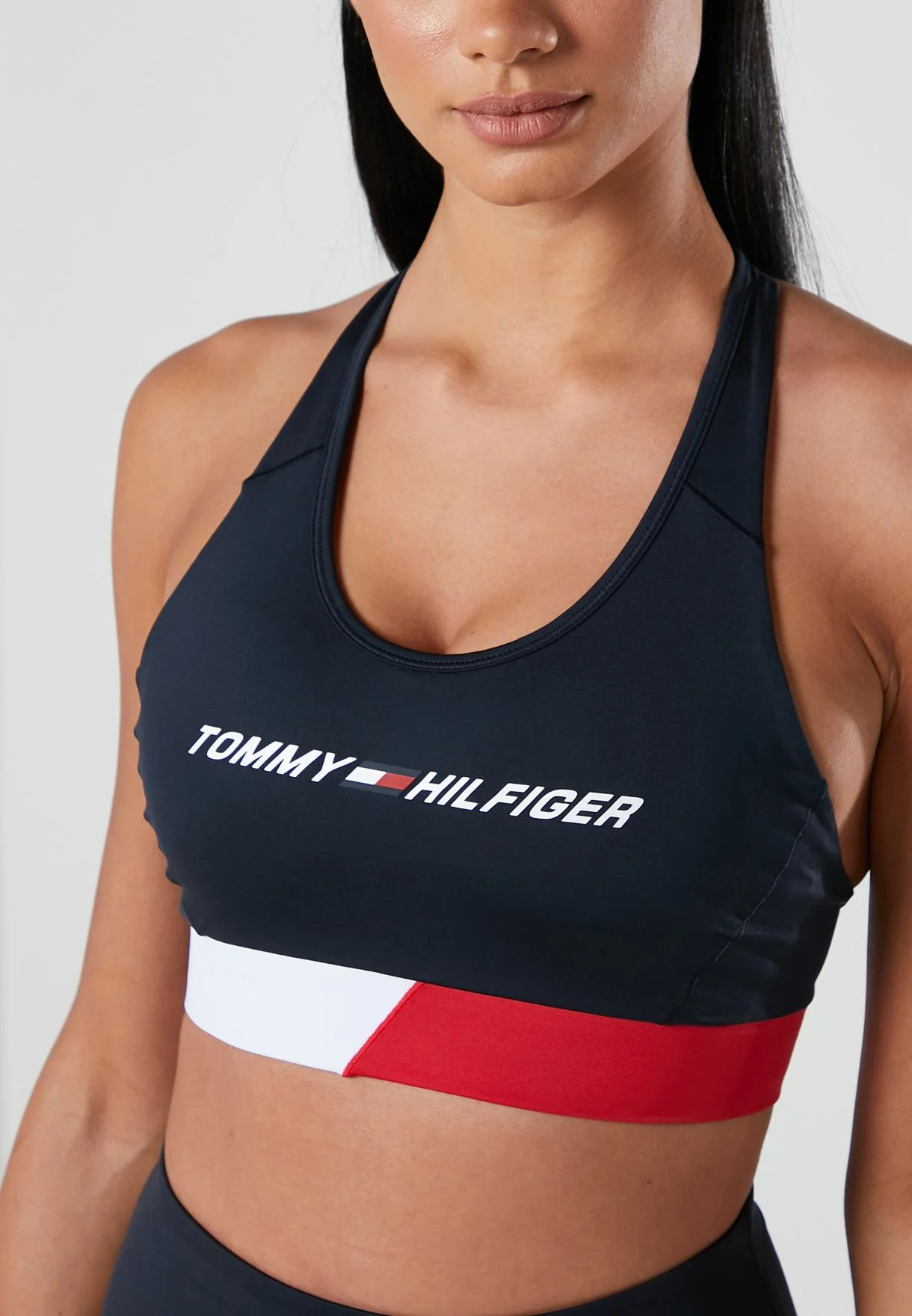 Tommy hilfiger - mid intensity racer bra - women - Image 6