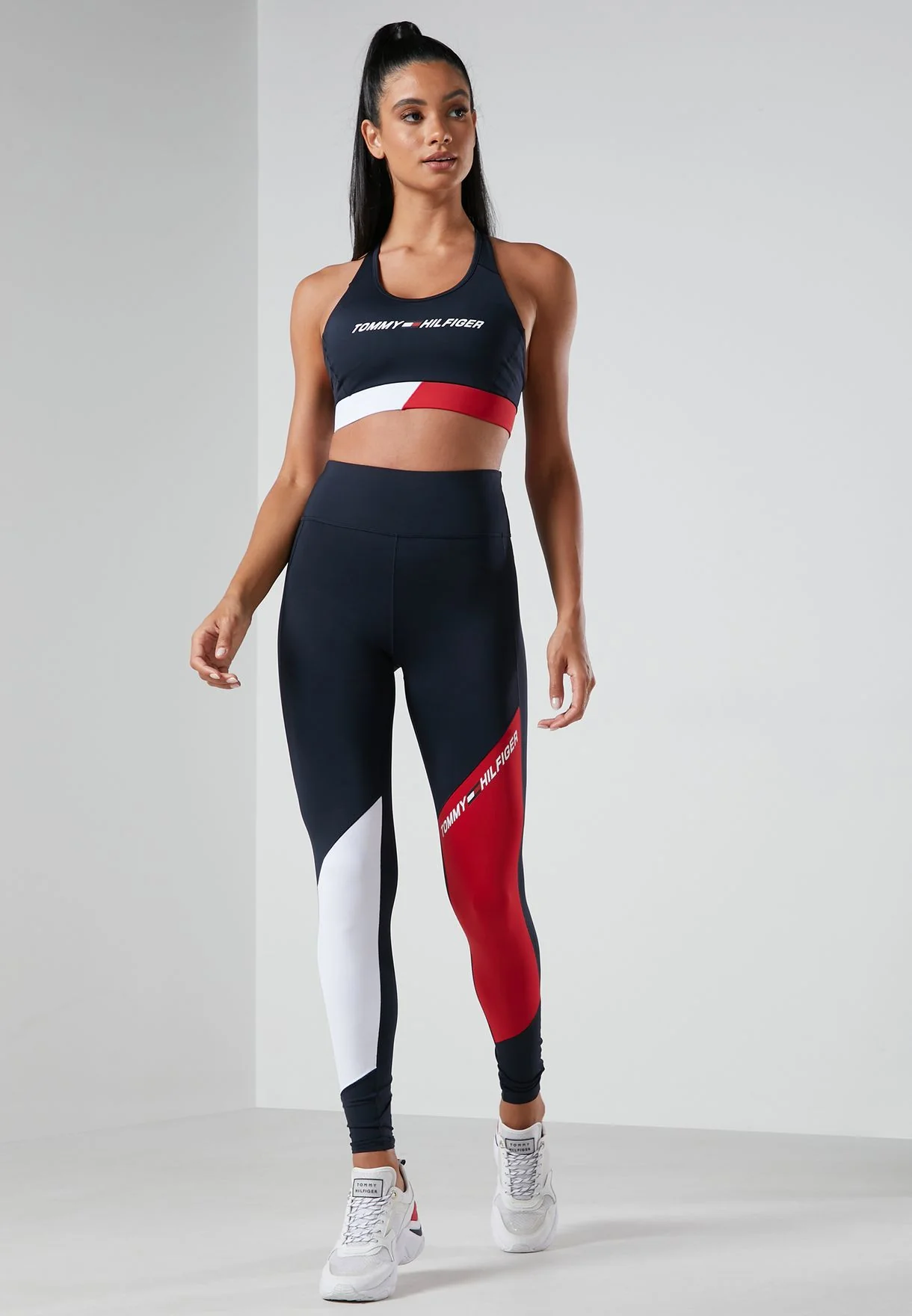 Tommy hilfiger - mid intensity racer bra - women - Image 7