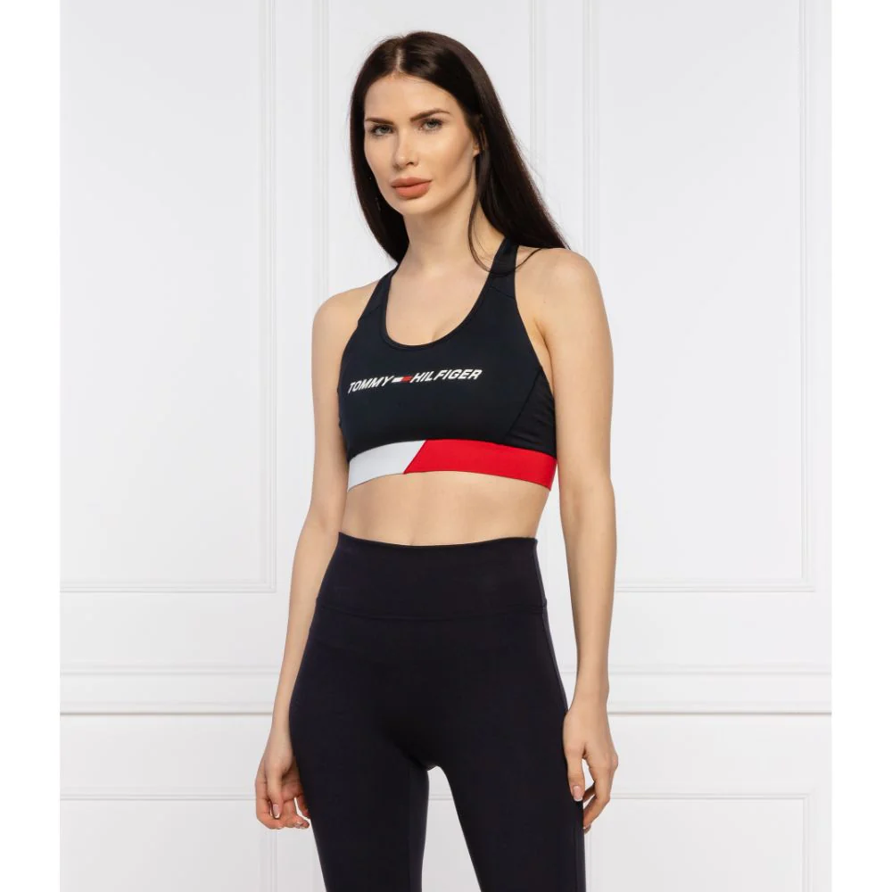 Tommy hilfiger - mid intensity racer bra - women - Image 8