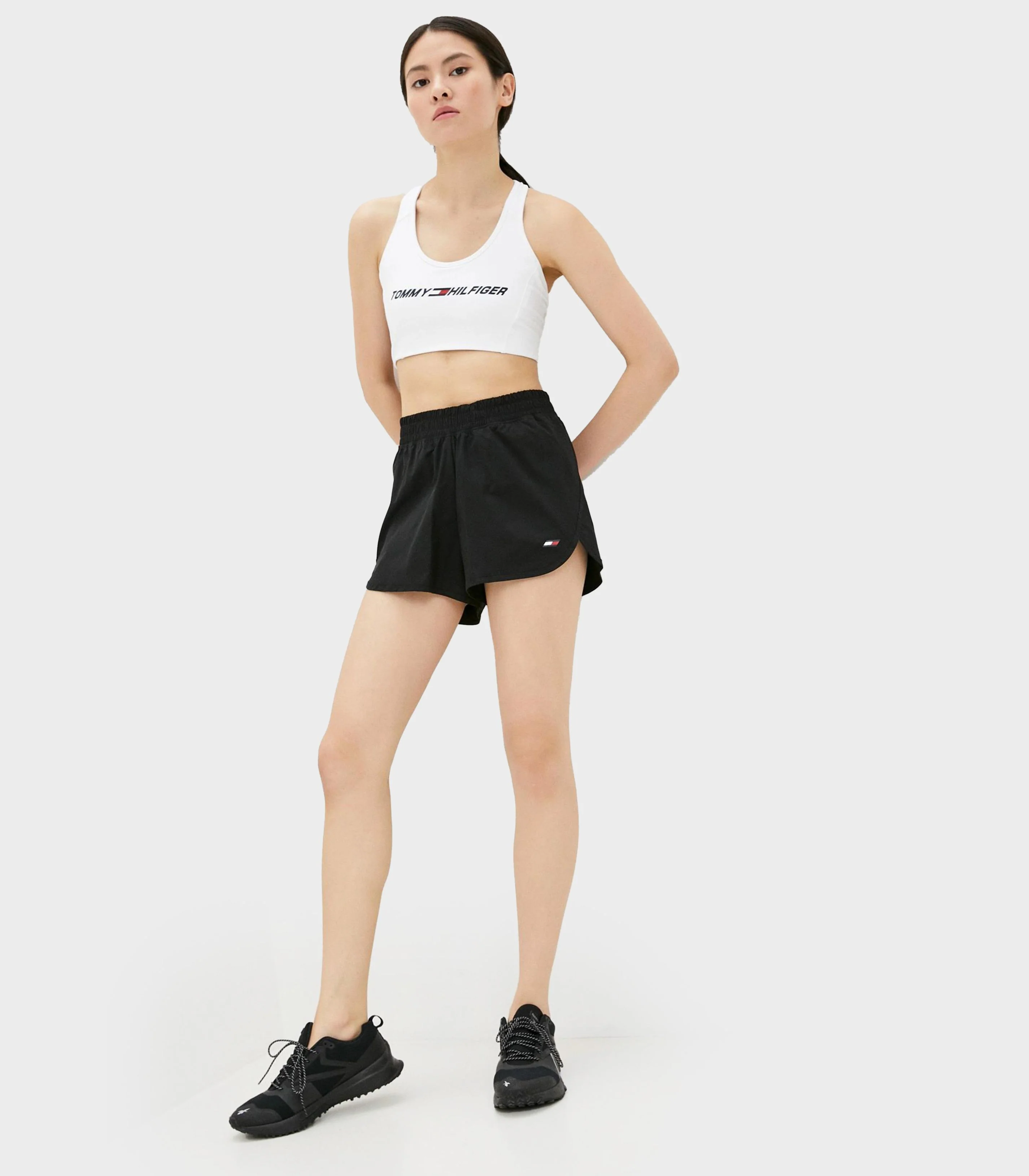 Tommy Hilfiger - Women's Sport Medium Support Logo Bra - Image 17