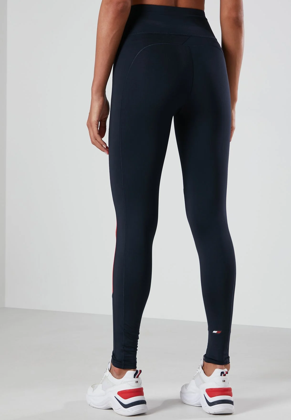 Tommy hilfiger - sport moisture wicking colour-blocked leggings - women - Image 5