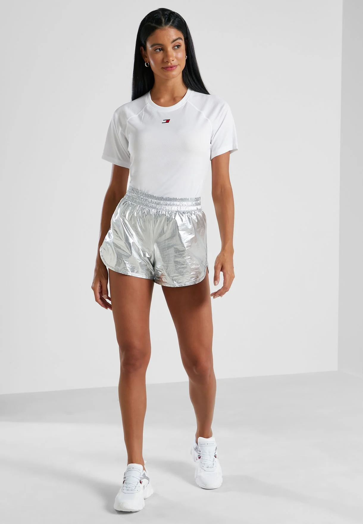 Tommy hilfiger - regular woven shorts - women - Image 3