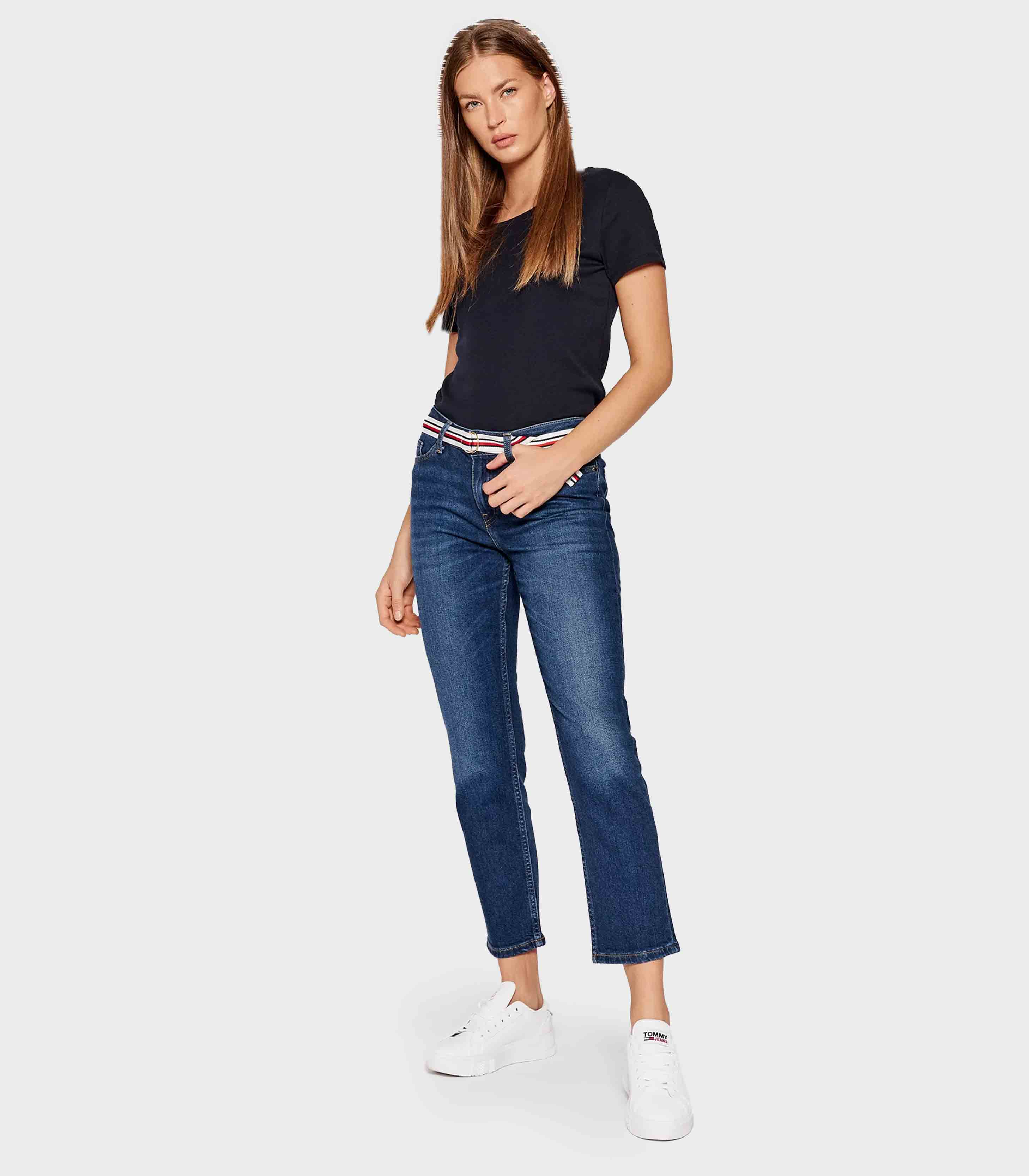 Tommy Hilfiger - Rome Medium Rise Straight Jeans - Image 2