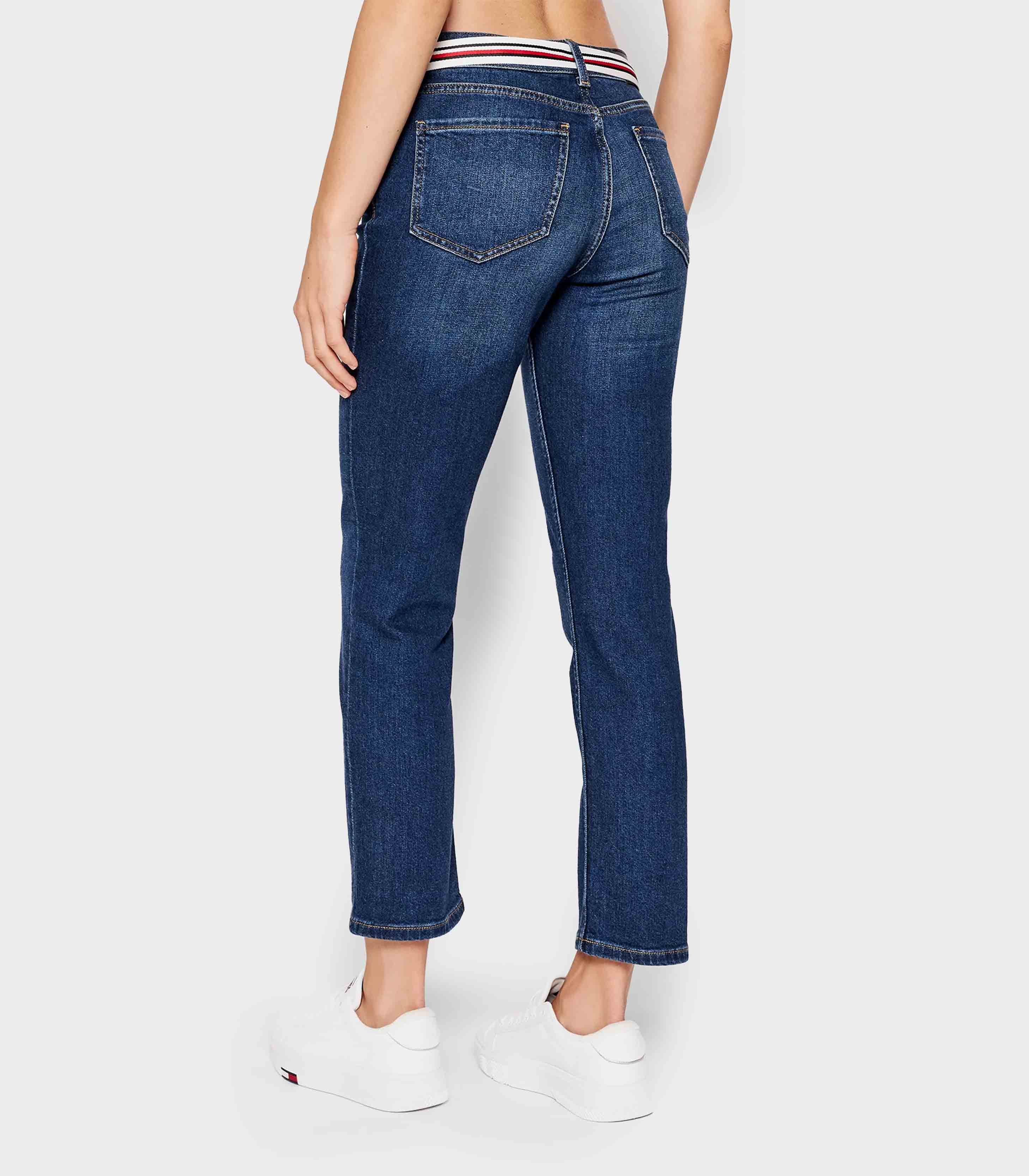 Tommy Hilfiger - Rome Medium Rise Straight Jeans - Image 3