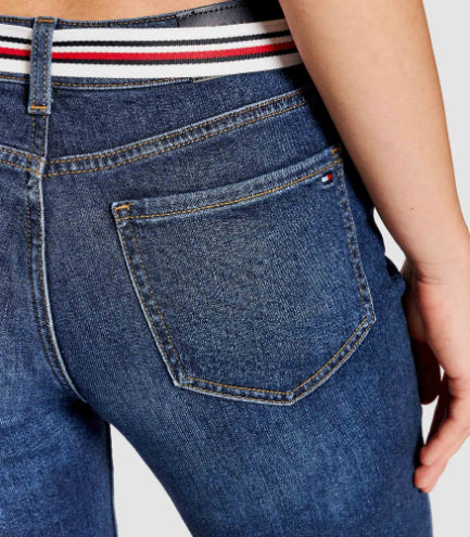Tommy Hilfiger - Rome Medium Rise Straight Jeans - Image 5