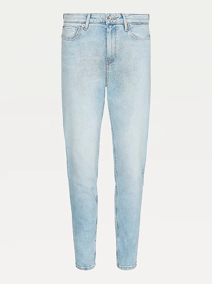 Tommy Hilfiger - Women's Gramercy Mom High Rise Tapered Jeans - Image 2