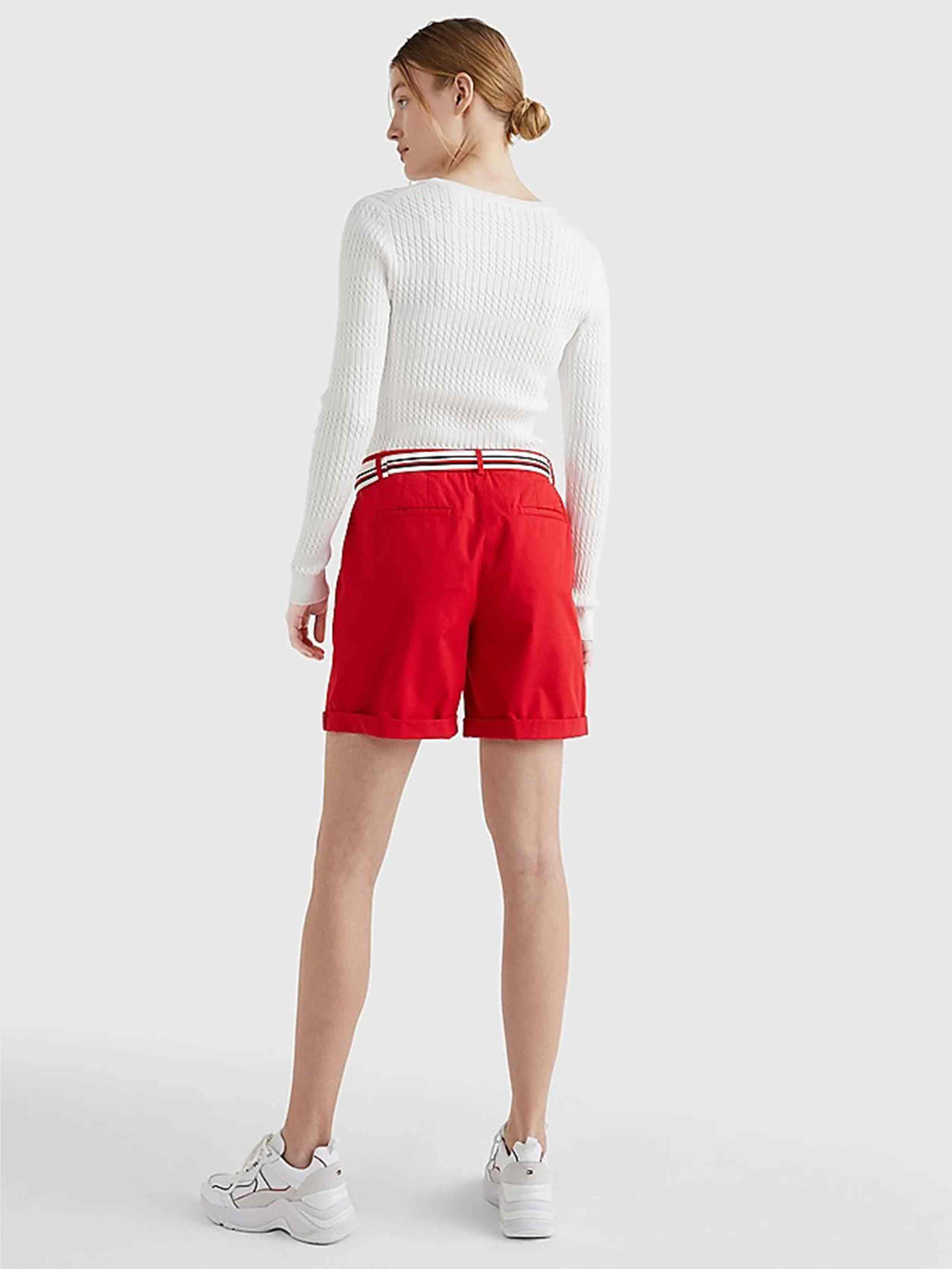 Tommy Hilfiger - Women's High Waisted Chino Short - Image 8