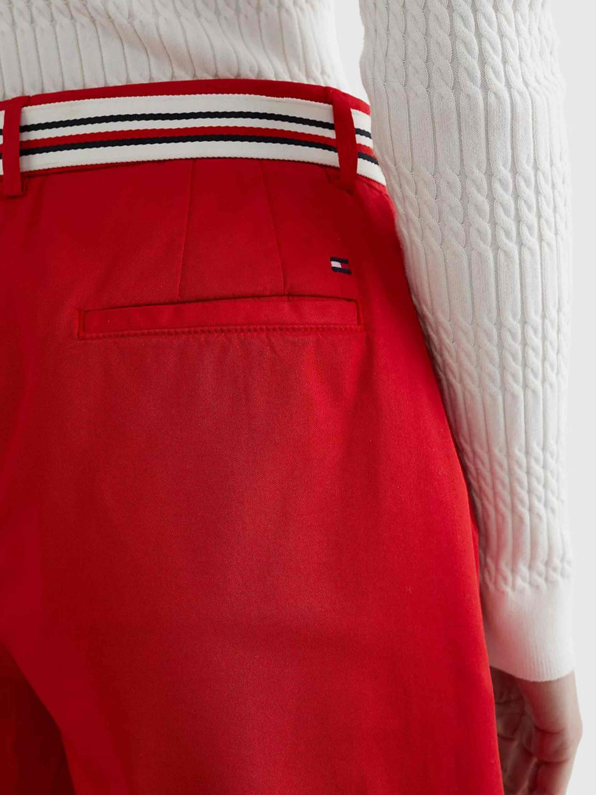 Tommy Hilfiger - Women's High Waisted Chino Short - Image 9