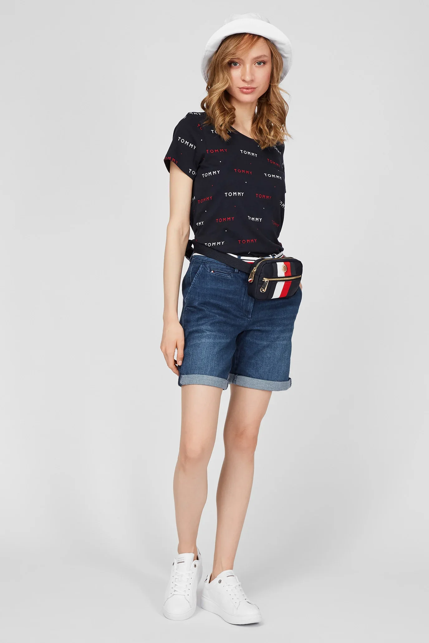 Tommy Hilfiger - Denim Medium Rise Bermuda Shorts - Image 4