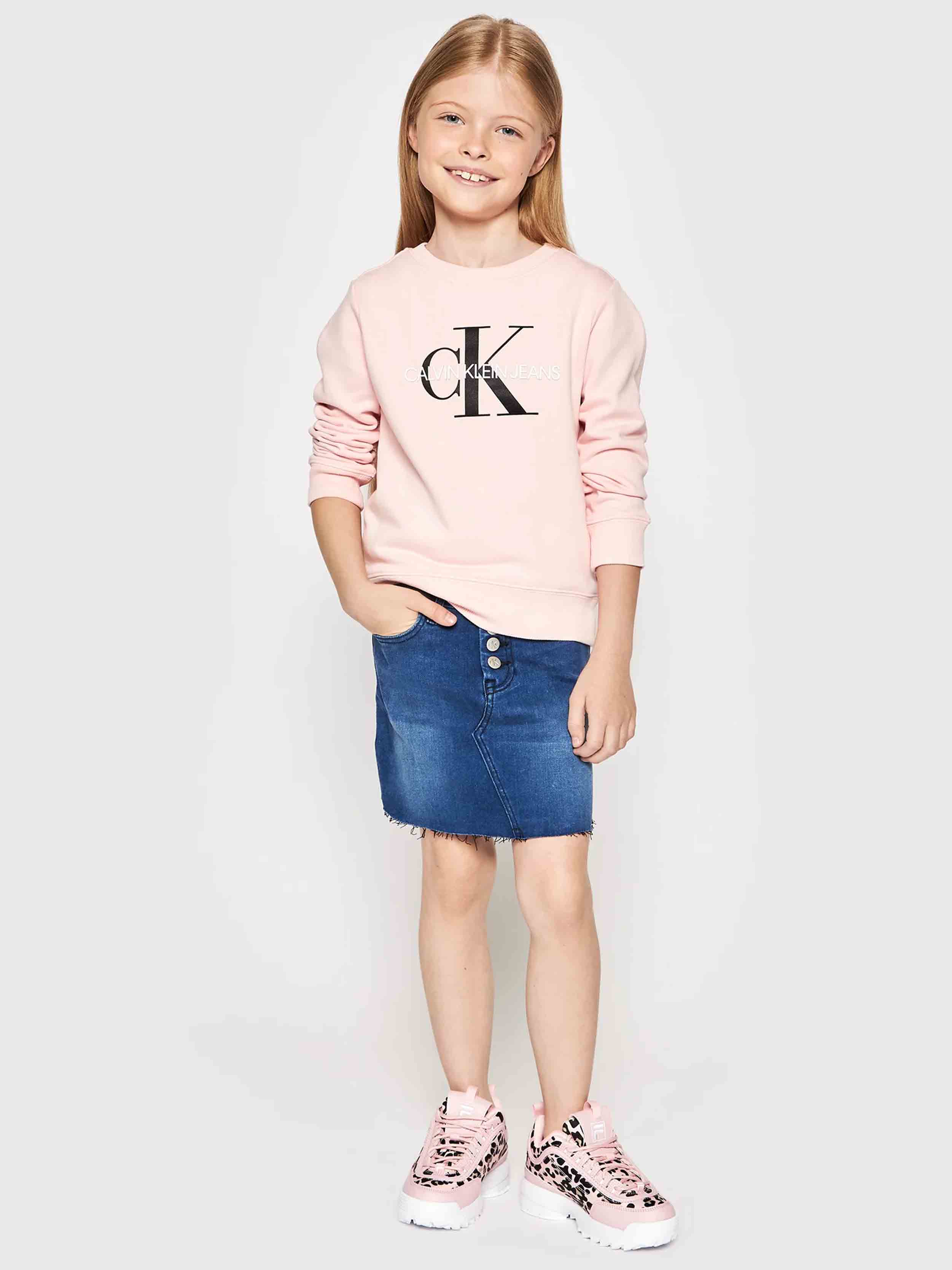 Calvin Klein - Girls' Denim Mini Skirt - Image 2