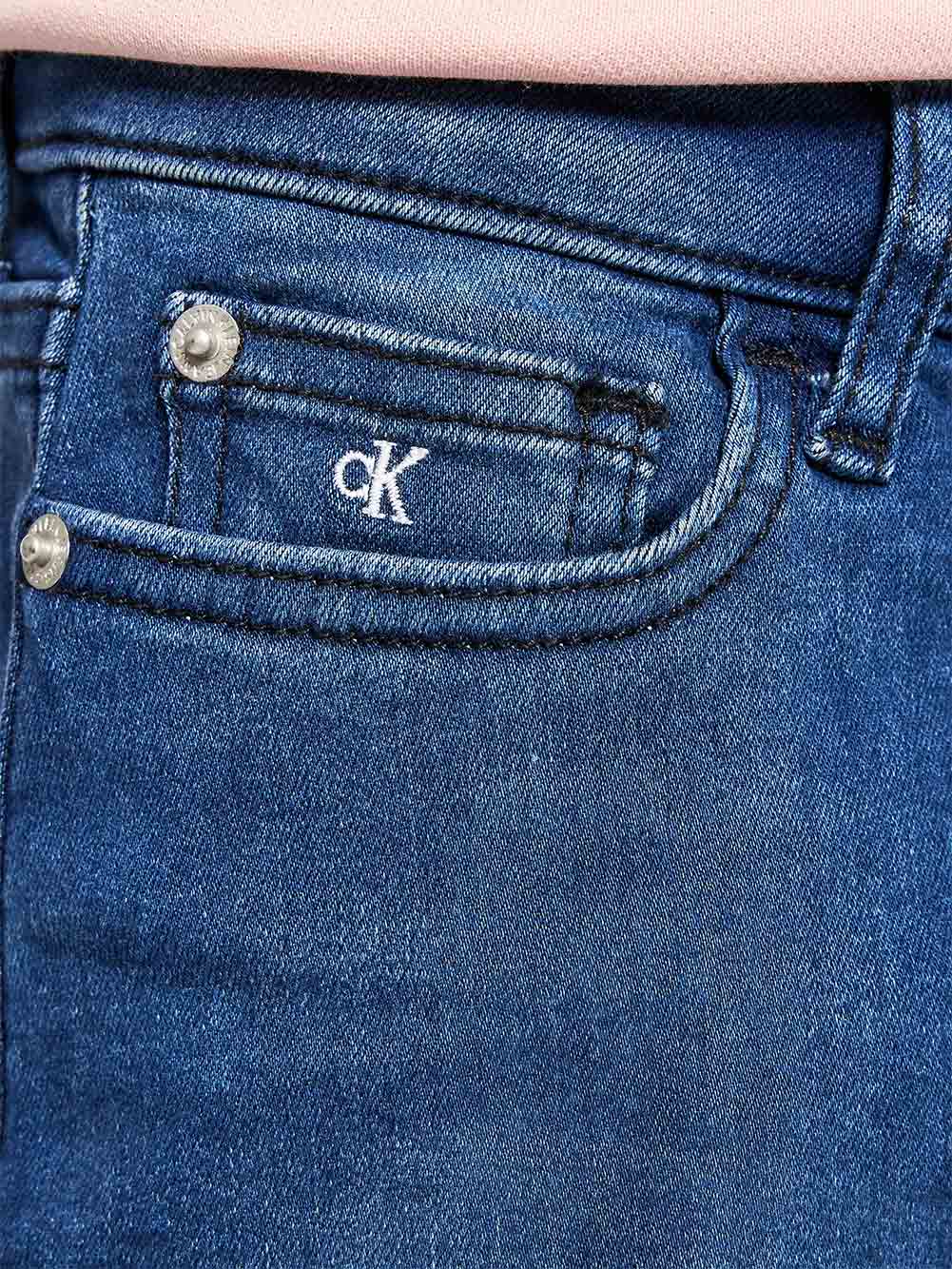 Calvin Klein - Girls' Denim Mini Skirt - Image 4
